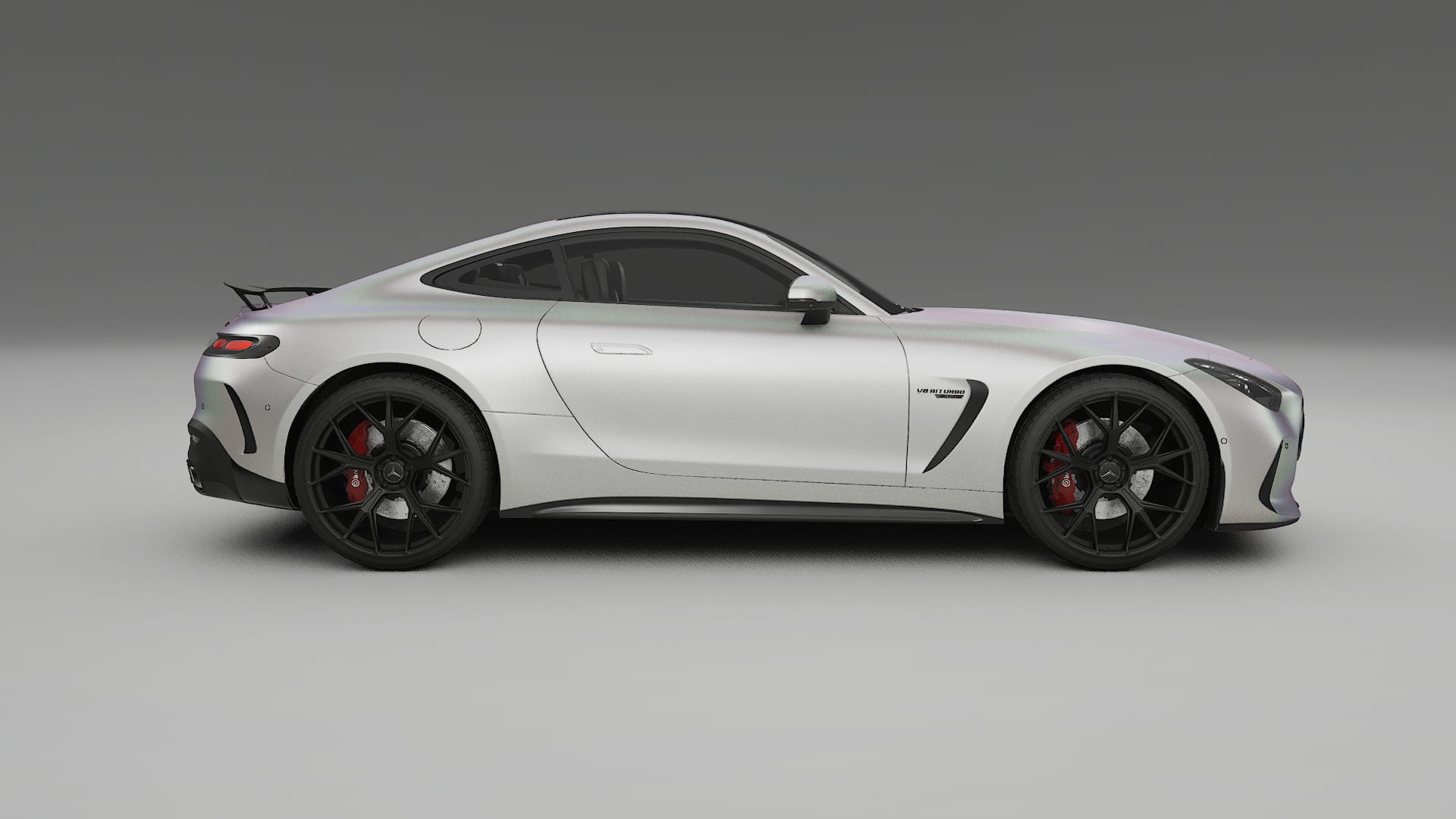 Mercedes AMG GT Coupe C192 TPU Lackschutzfolie | NEBULA Farbwechsel PPF – Komplett-Vorgeschnittener Kit