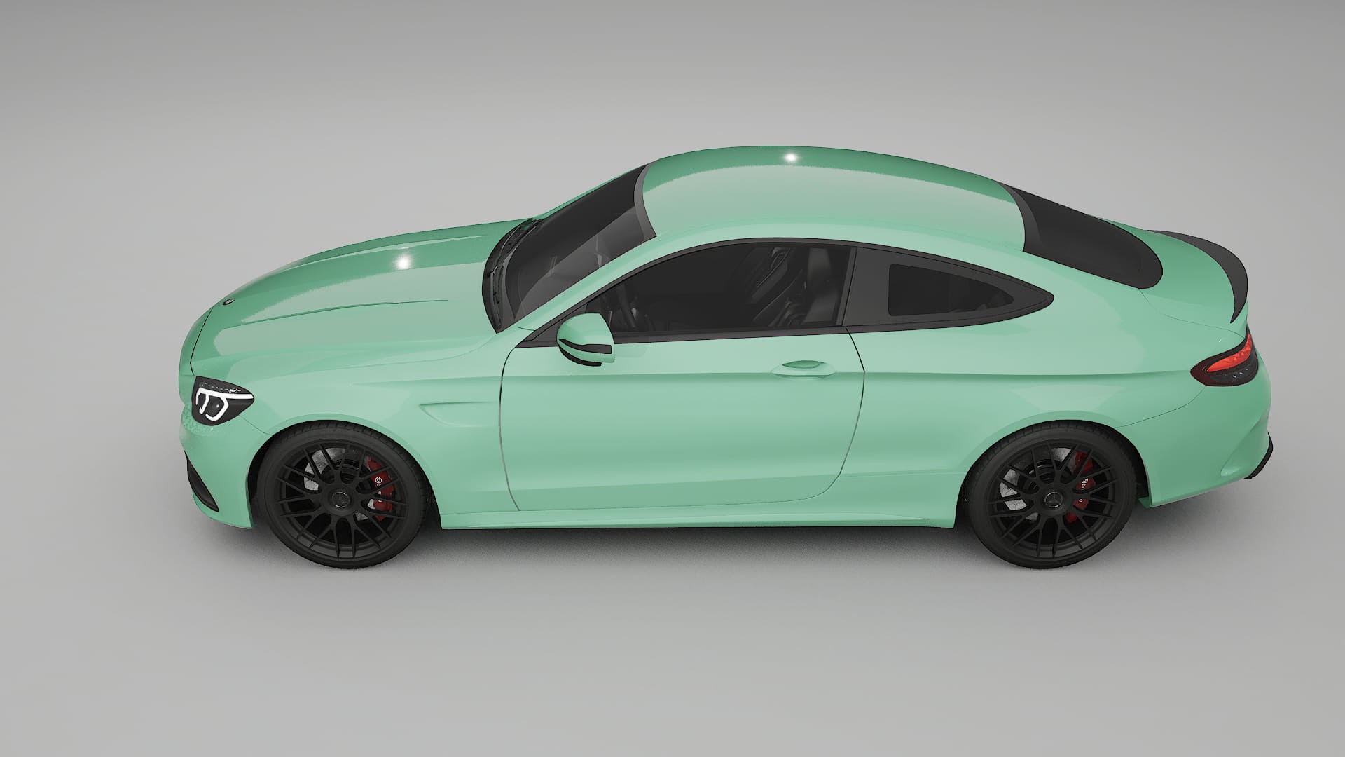 Mercedes C63 AMG W205 Coupe TPU Lackschutzfolie | DUSTY Farbwechsel PPF – Komplett-Vorgeschnittener Kit