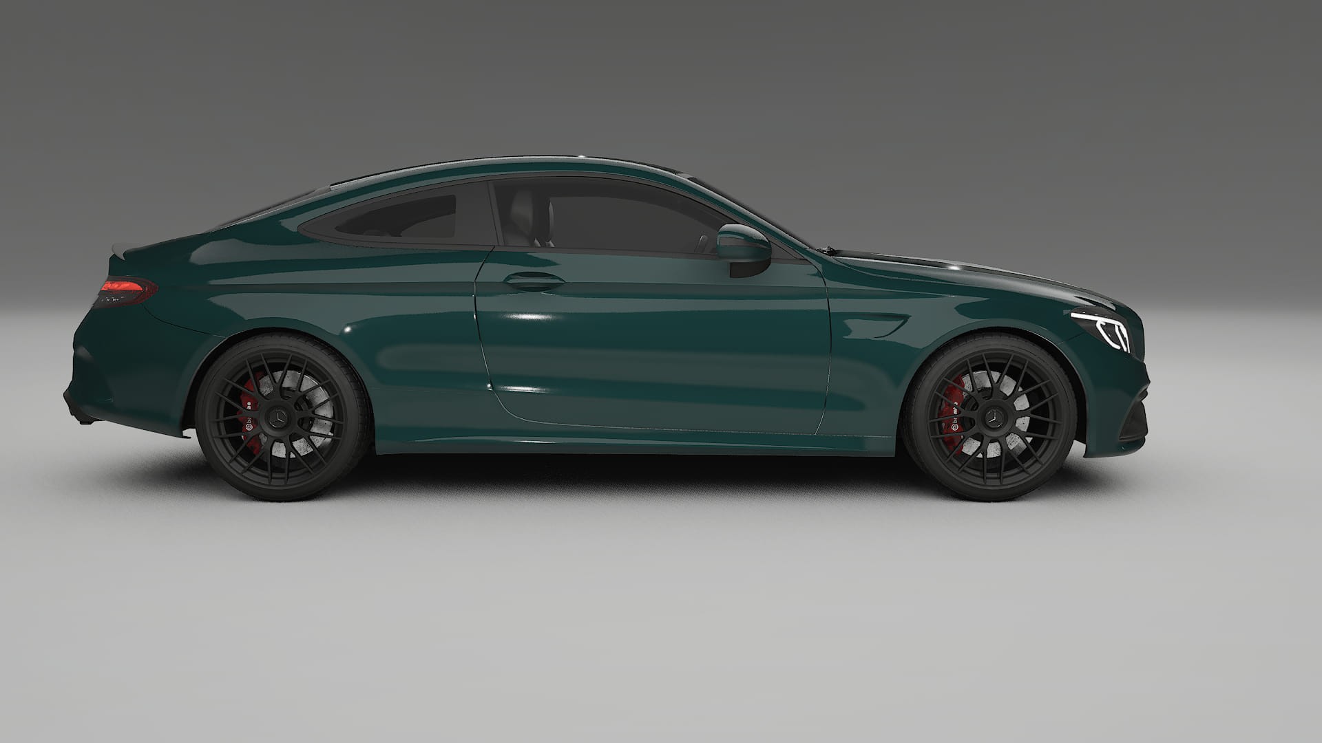 Mercedes C63 AMG W205 Coupe TPU Lackschutzfolie | INFERNO Farbwechsel PPF – Komplett-Vorgeschnittener Kit