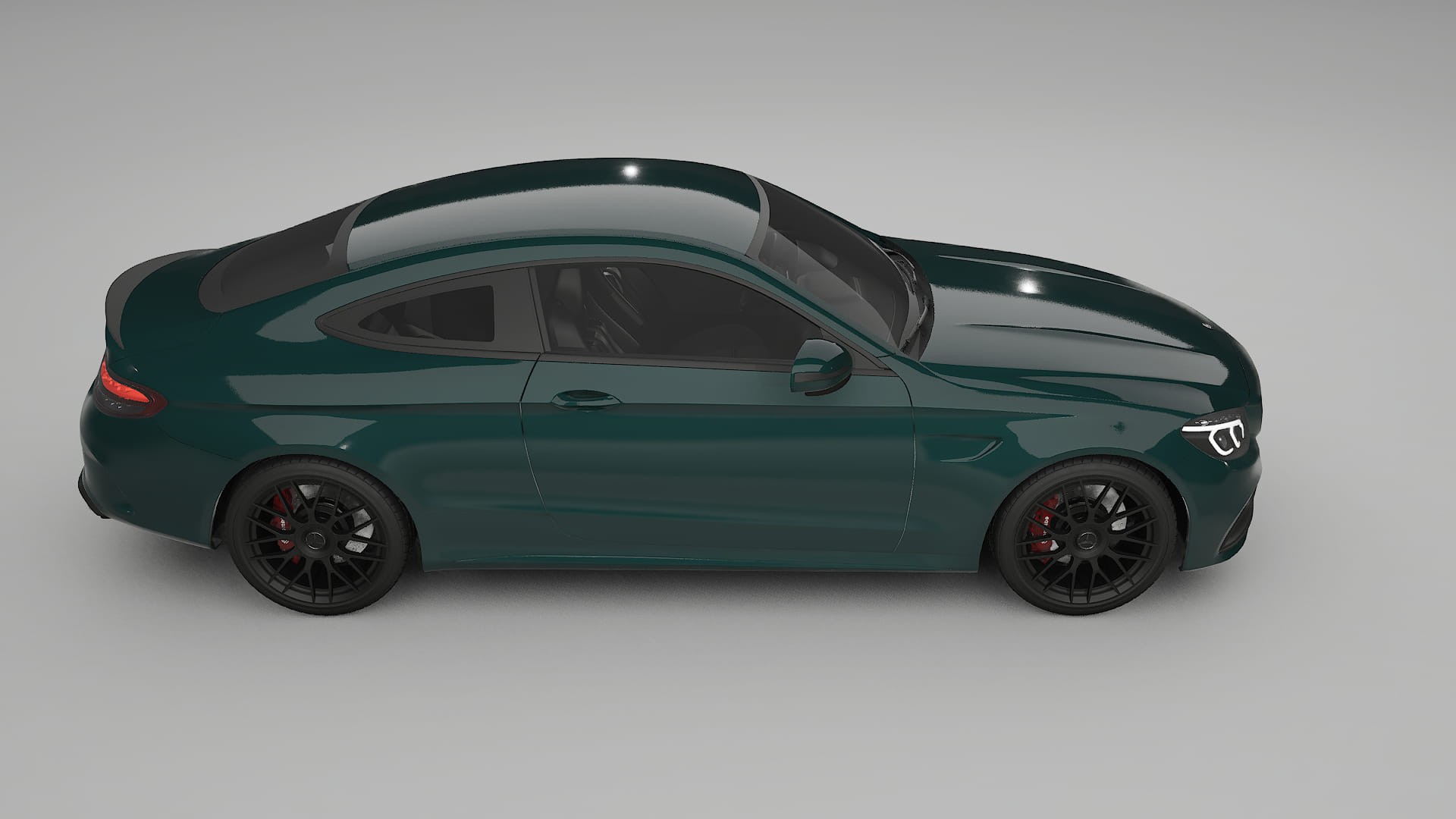 Mercedes C63 AMG W205 Coupe TPU Lackschutzfolie | INFERNO Farbwechsel PPF – Komplett-Vorgeschnittener Kit