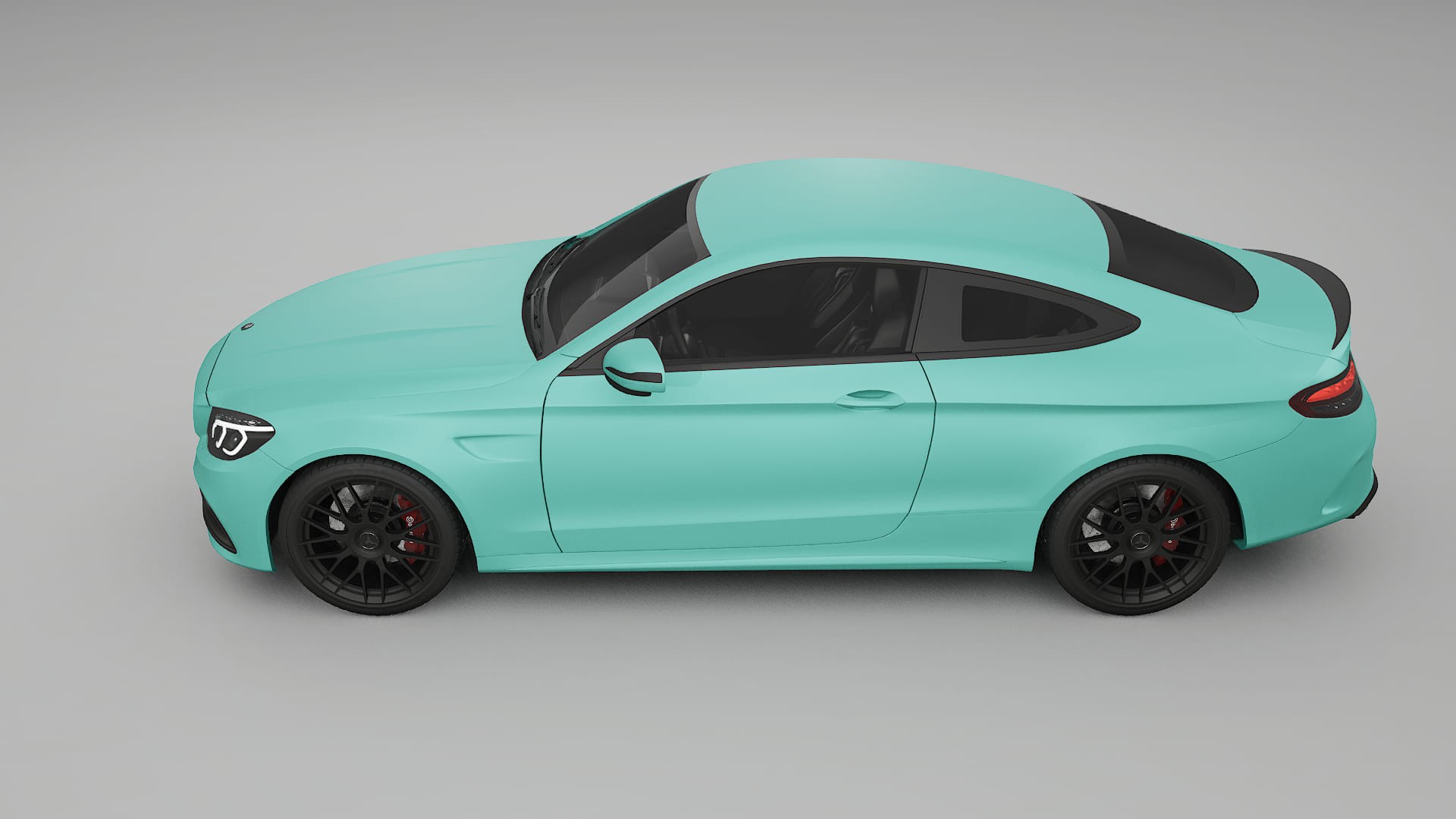 Mercedes C63 AMG W205 Coupe TPU Lackschutzfolie | FROST Farbwechsel PPF – Komplett-Vorgeschnittener Kit