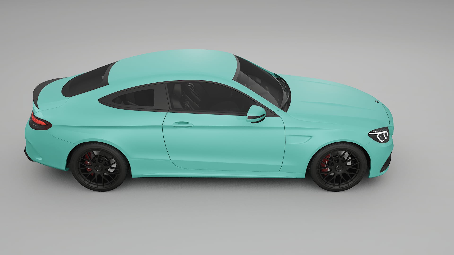 Mercedes C63 AMG W205 Coupe TPU Lackschutzfolie | FROST Farbwechsel PPF – Komplett-Vorgeschnittener Kit