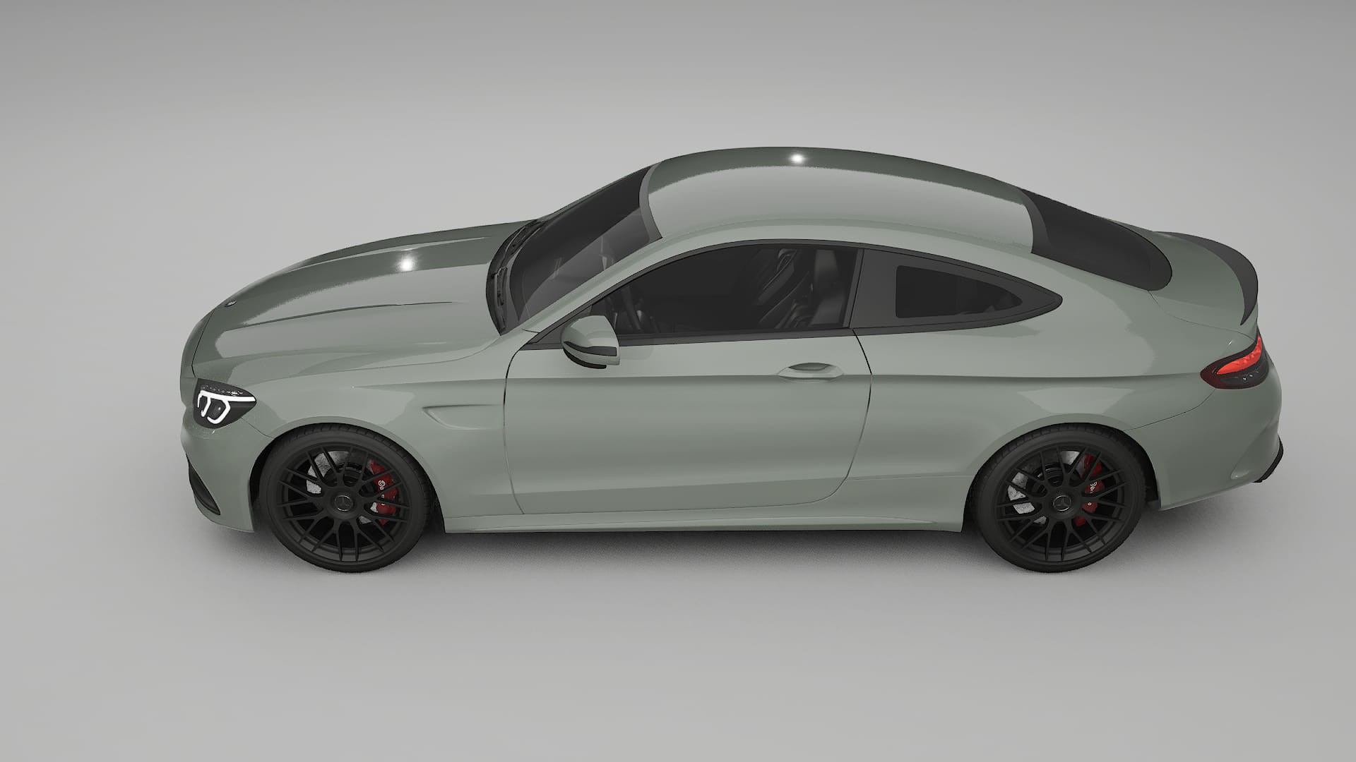 Mercedes C63 AMG W205 Coupe TPU Lackschutzfolie | SLATE Farbwechsel PPF – Komplett-Vorgeschnittener Kit