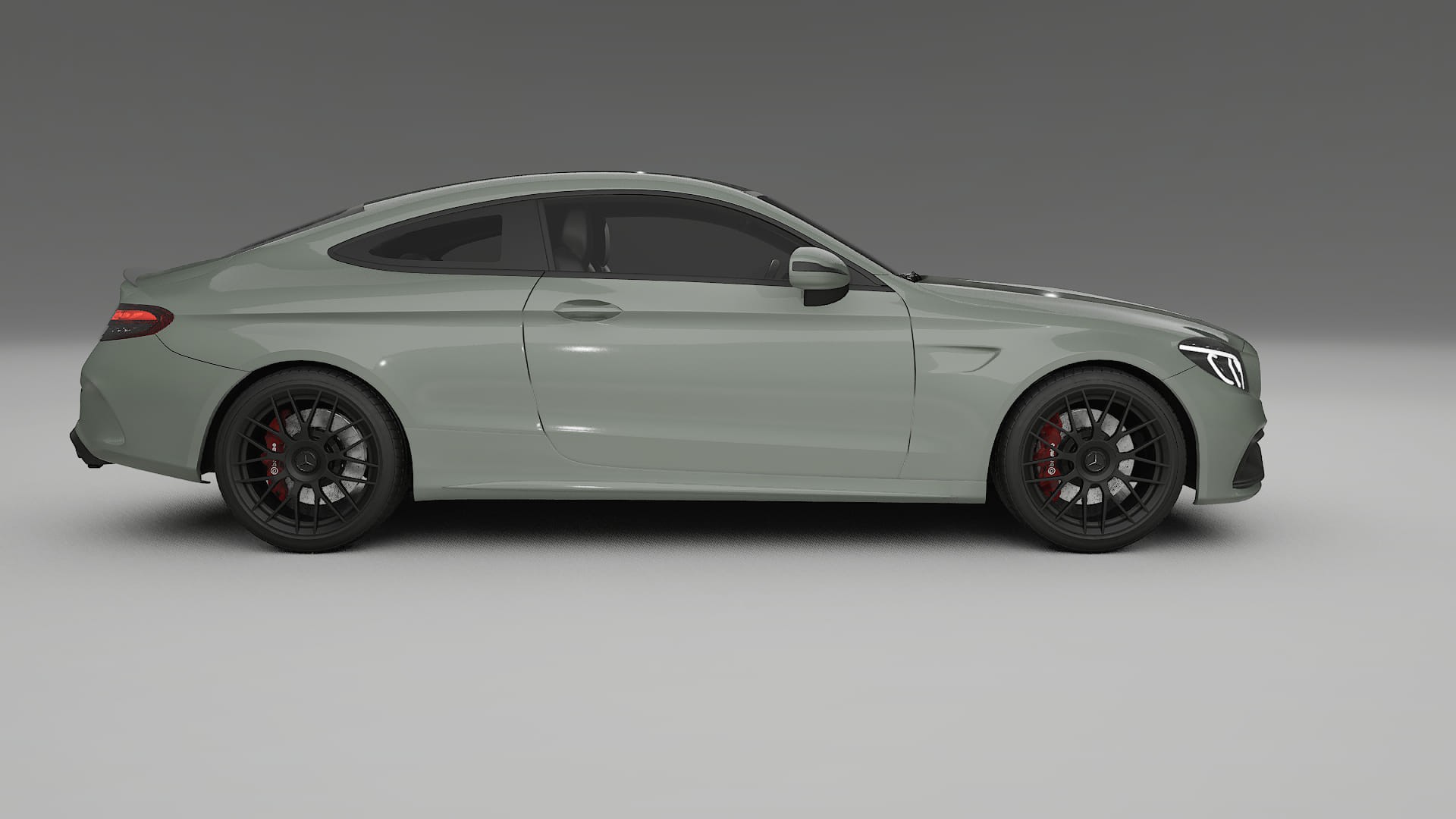 Mercedes C63 AMG W205 Coupe TPU Lackschutzfolie | SLATE Farbwechsel PPF – Komplett-Vorgeschnittener Kit
