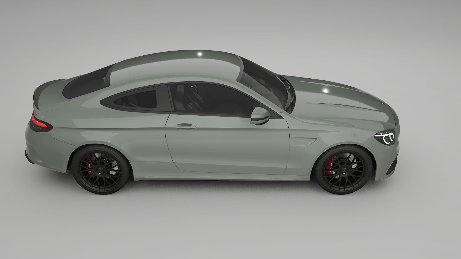 Mercedes C63 AMG W205 Coupe TPU Lackschutzfolie | SLATE Farbwechsel PPF – Komplett-Vorgeschnittener Kit