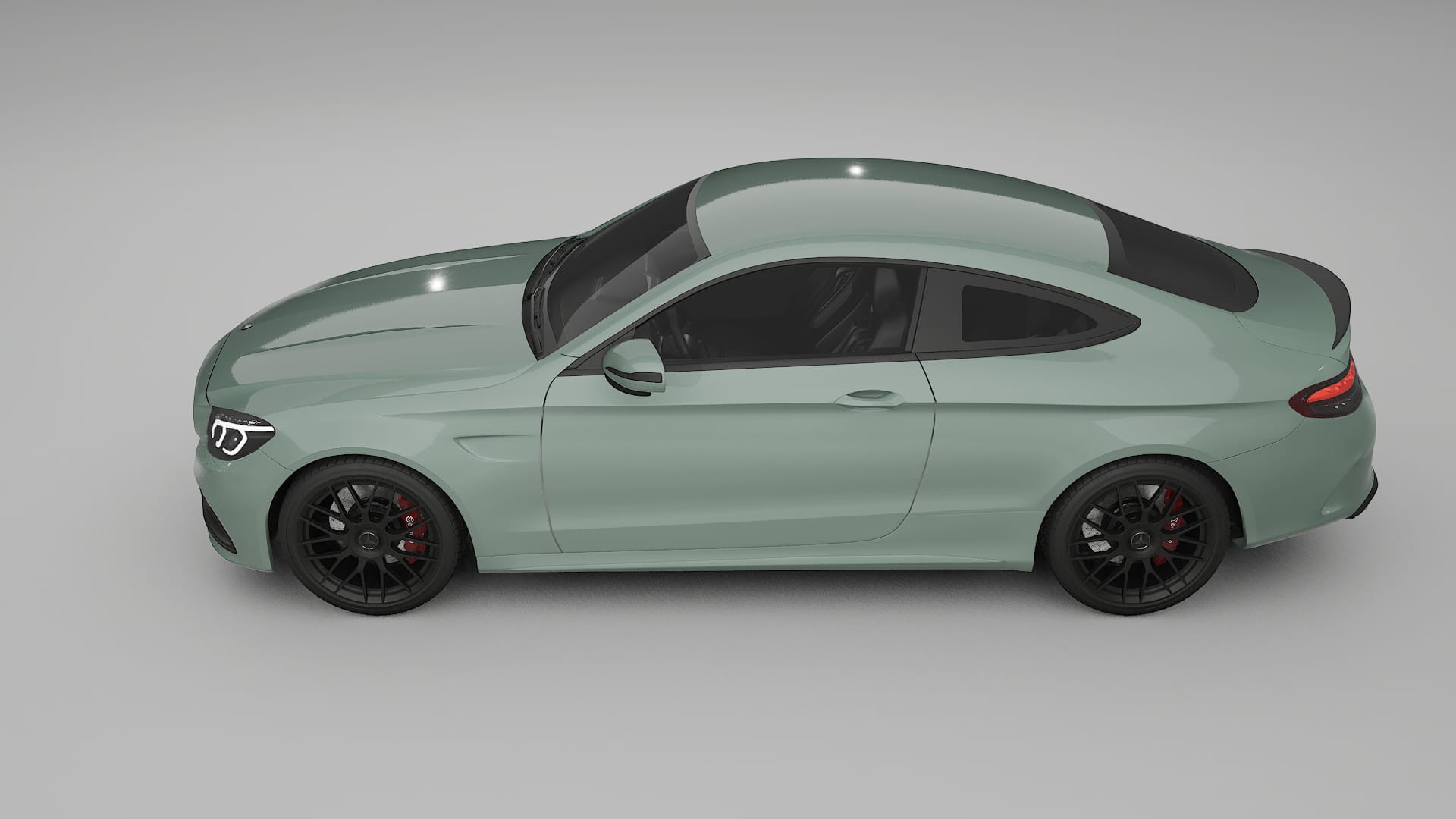 Mercedes C63 AMG W205 Coupe TPU Lackschutzfolie | CINDER Farbwechsel PPF – Komplett-Vorgeschnittener Kit