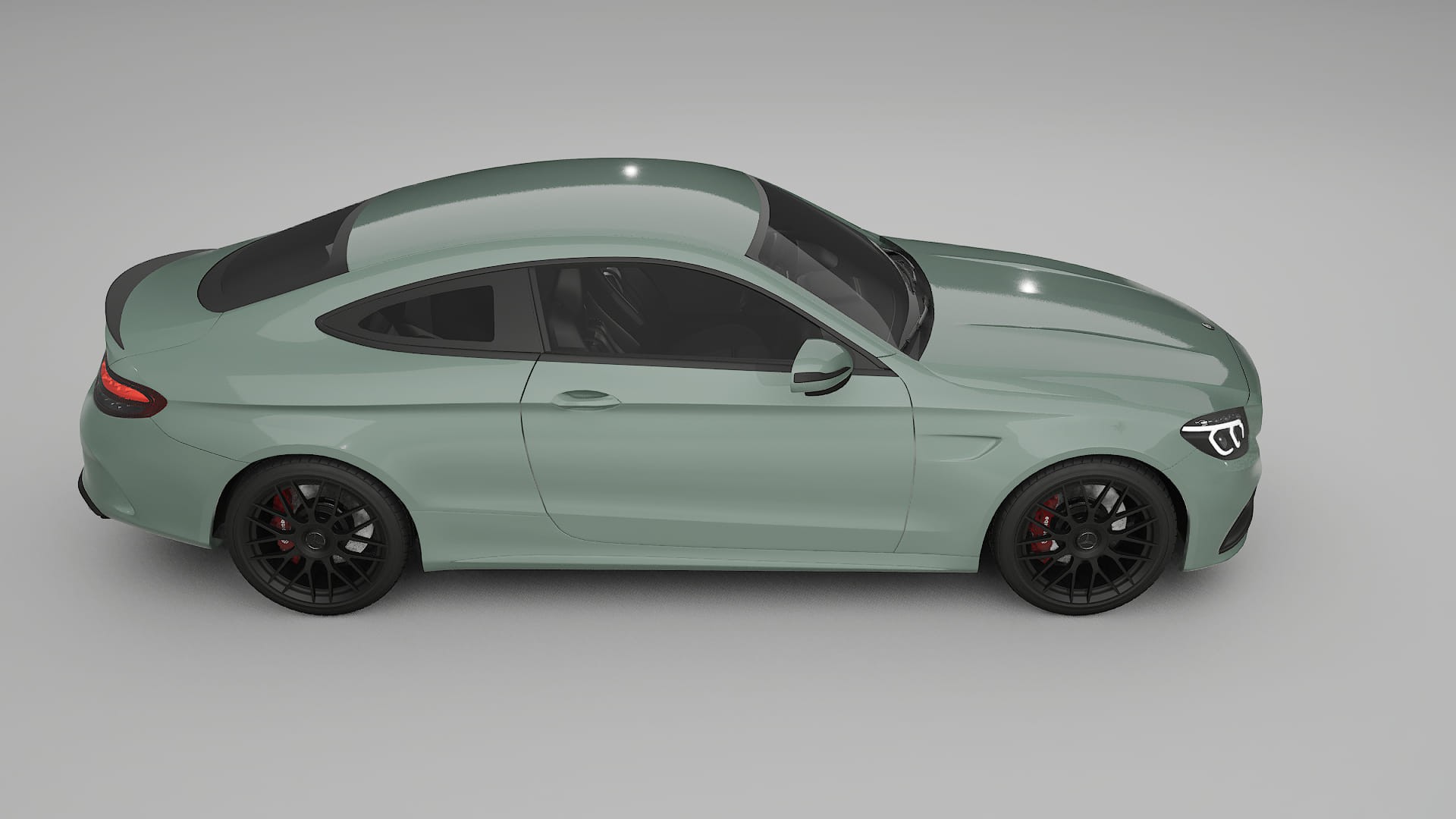 Mercedes C63 AMG W205 Coupe TPU Lackschutzfolie | CINDER Farbwechsel PPF – Komplett-Vorgeschnittener Kit