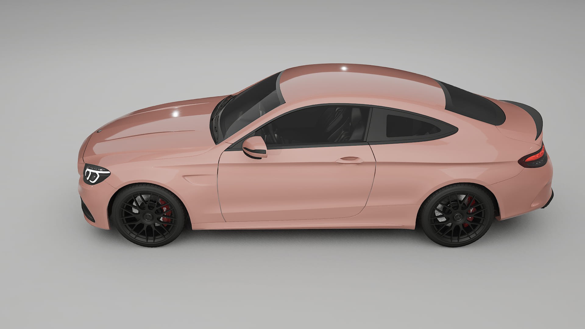 Mercedes C63 AMG W205 Coupe TPU Lackschutzfolie | BLUSH Farbwechsel PPF – Komplett-Vorgeschnittener Kit