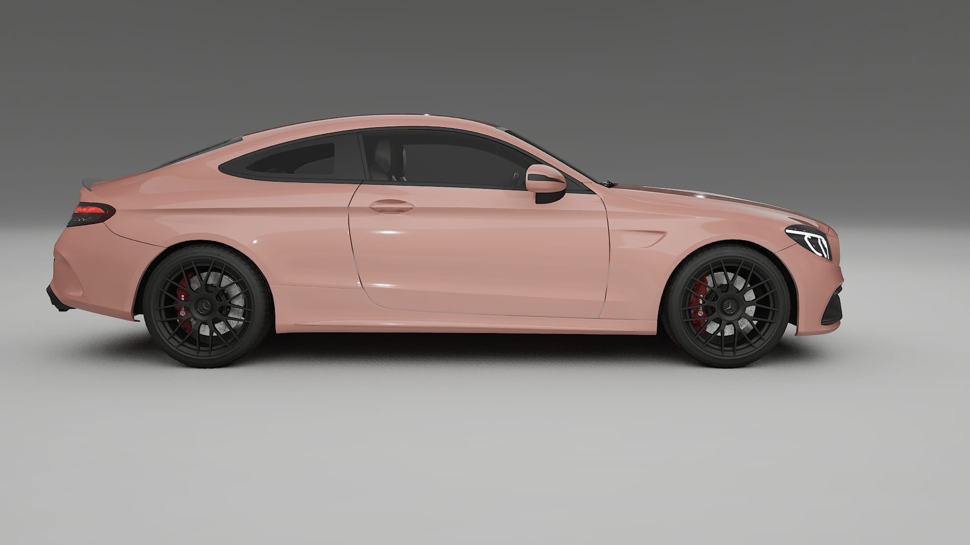 Mercedes C63 AMG W205 Coupe TPU Lackschutzfolie | BLUSH Farbwechsel PPF – Komplett-Vorgeschnittener Kit