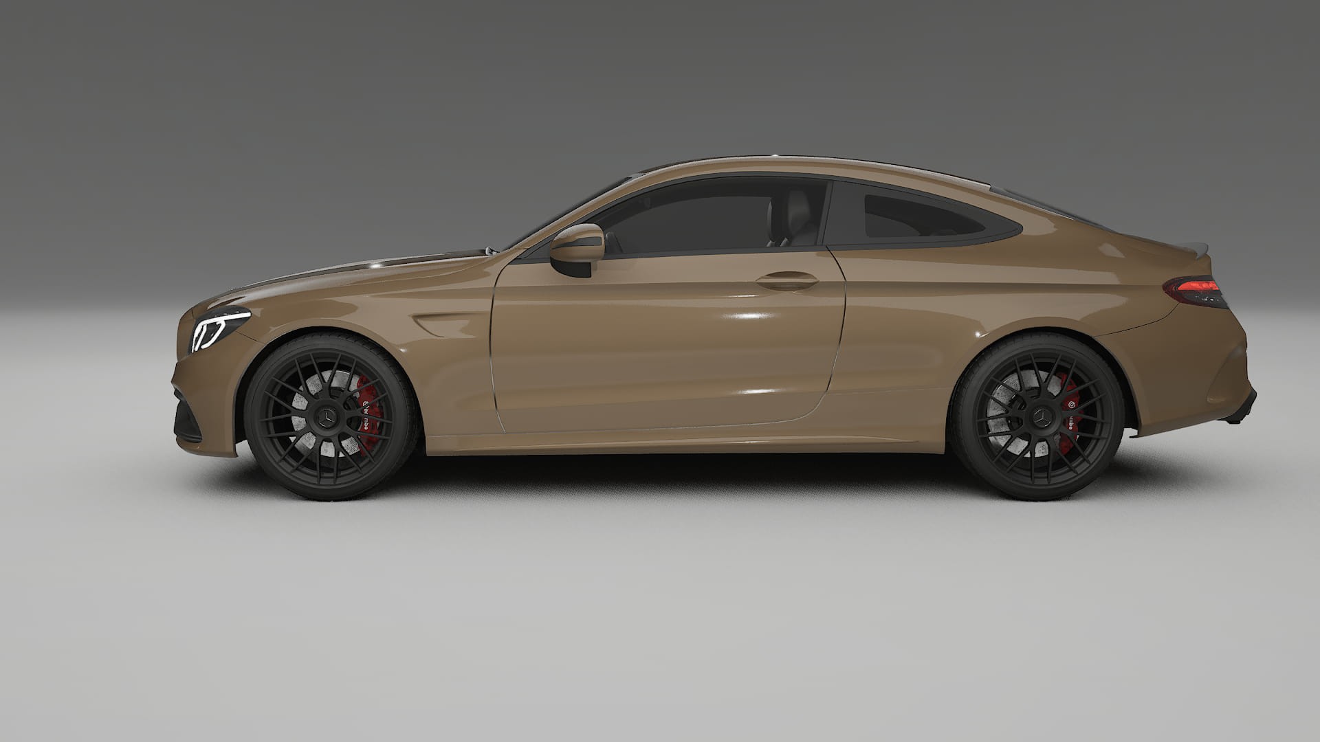 Mercedes C63 AMG W205 Coupe TPU Lackschutzfolie | SAHARA Farbwechsel PPF – Komplett-Vorgeschnittener Kit