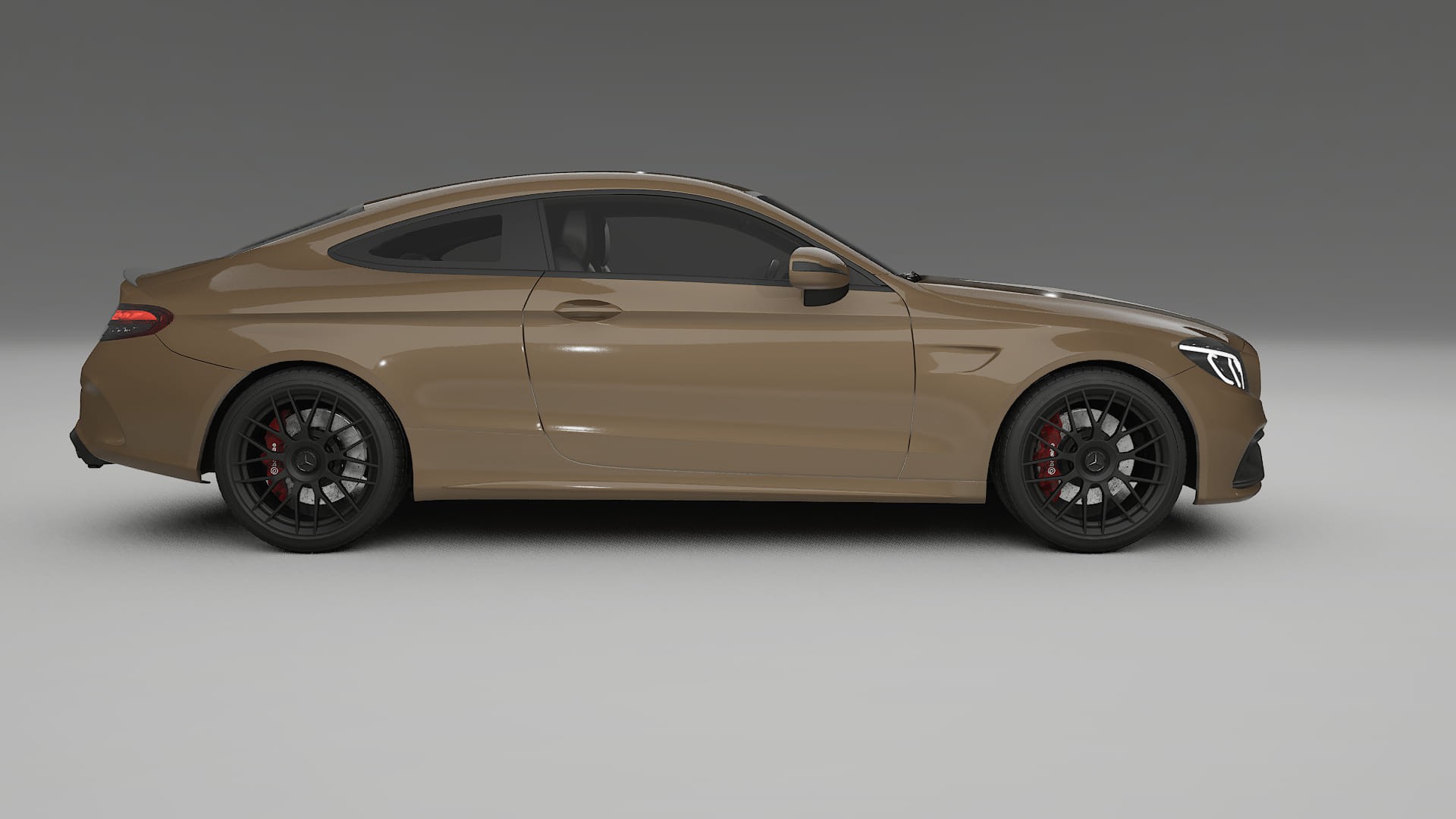 Mercedes C63 AMG W205 Coupe TPU Lackschutzfolie | SAHARA Farbwechsel PPF – Komplett-Vorgeschnittener Kit