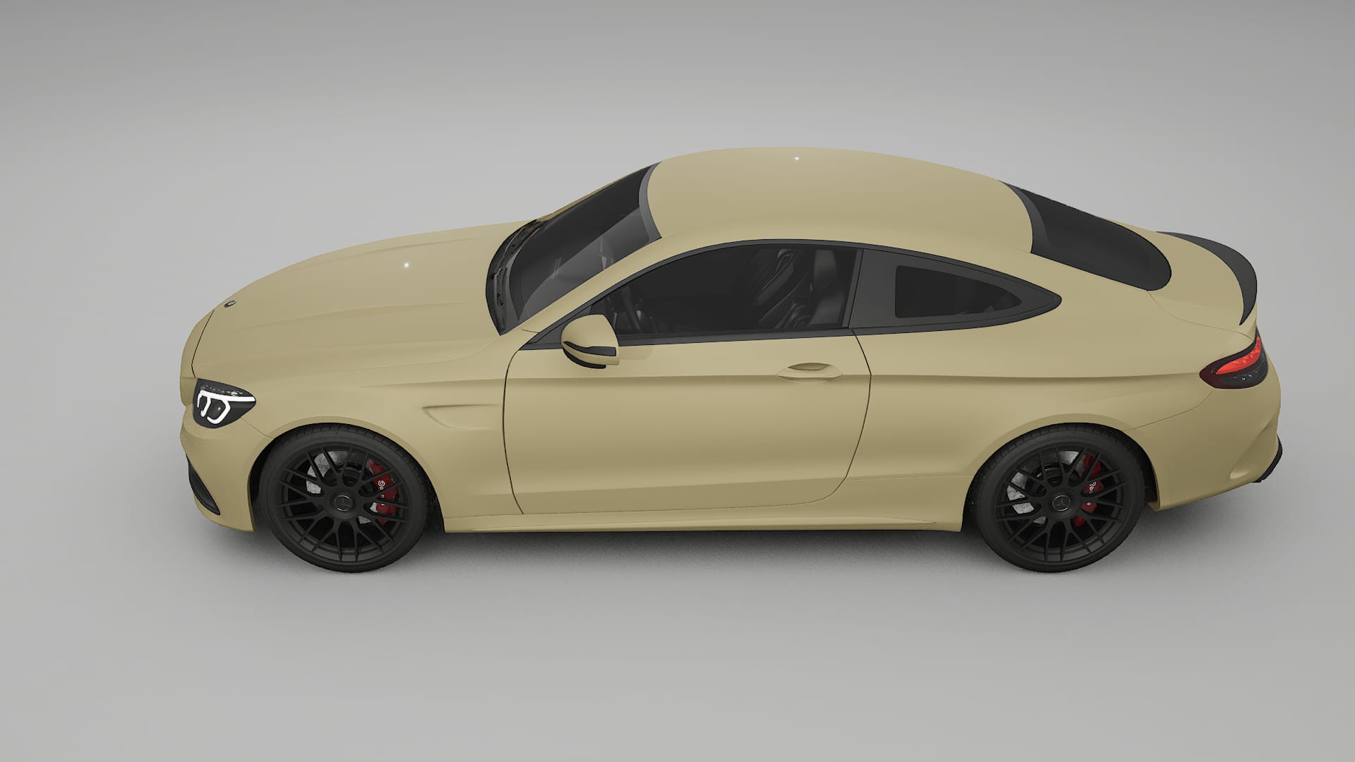 Mercedes C63 AMG W205 Coupe TPU Lackschutzfolie | SAND Farbwechsel PPF – Komplett-Vorgeschnittener Kit
