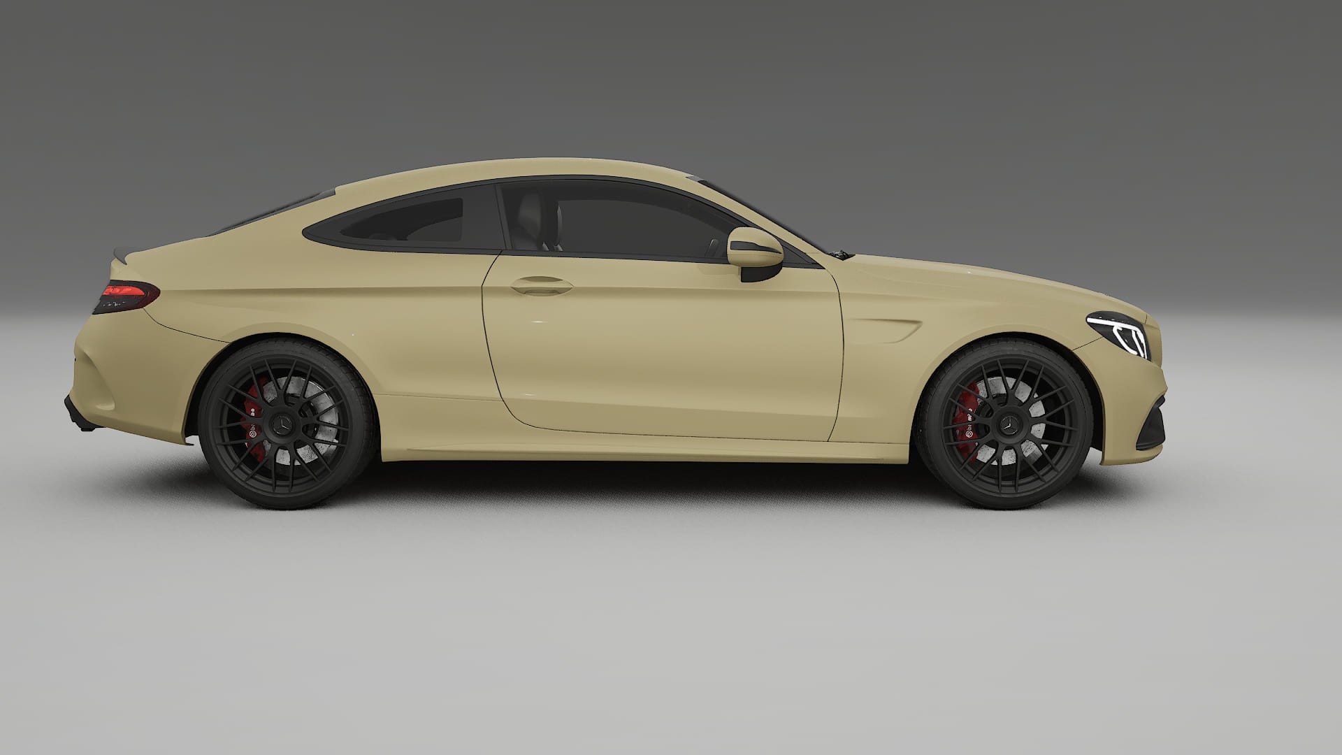 Mercedes C63 AMG W205 Coupe TPU Lackschutzfolie | SAND Farbwechsel PPF – Komplett-Vorgeschnittener Kit