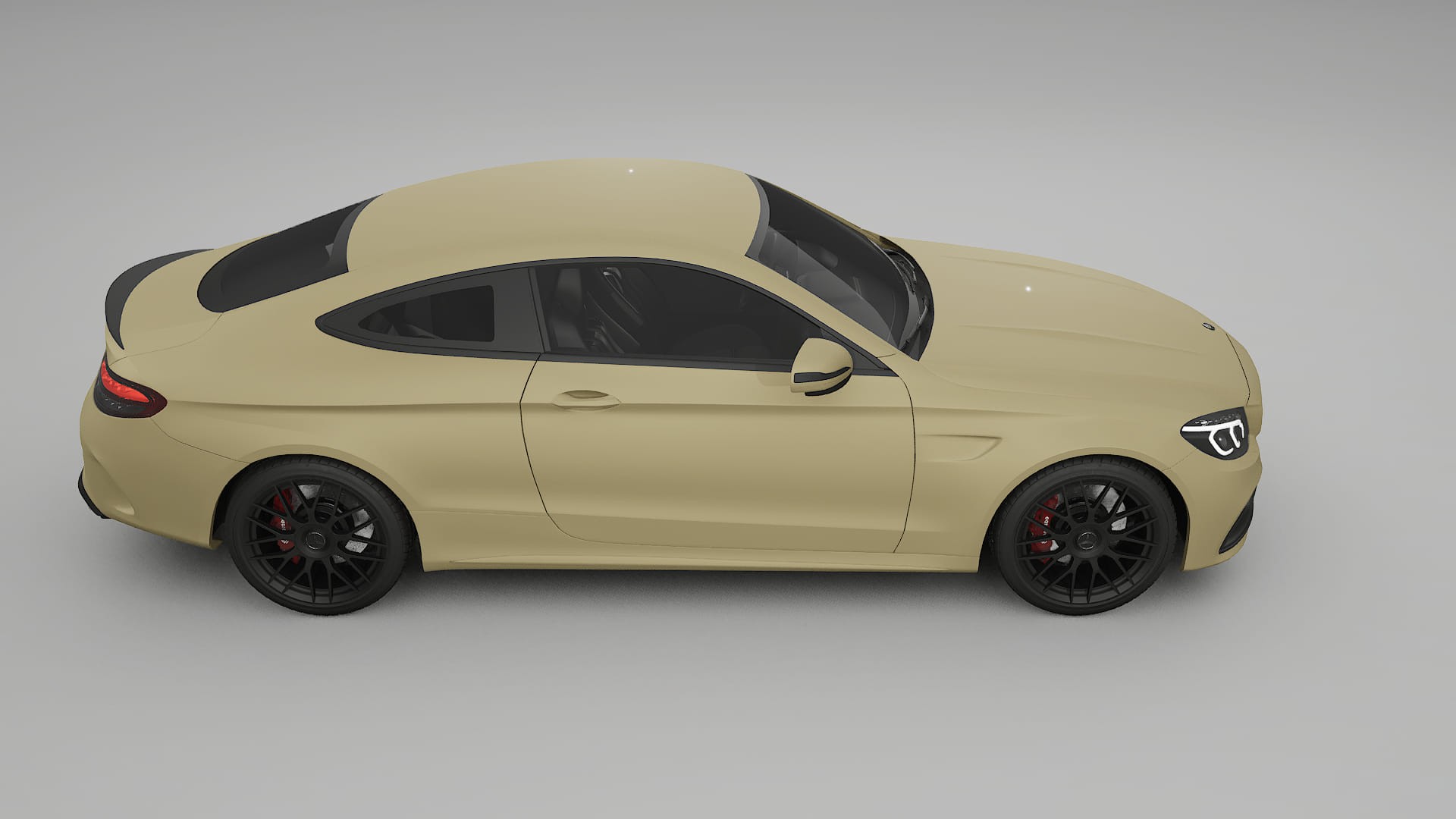 Mercedes C63 AMG W205 Coupe TPU Lackschutzfolie | SAND Farbwechsel PPF – Komplett-Vorgeschnittener Kit