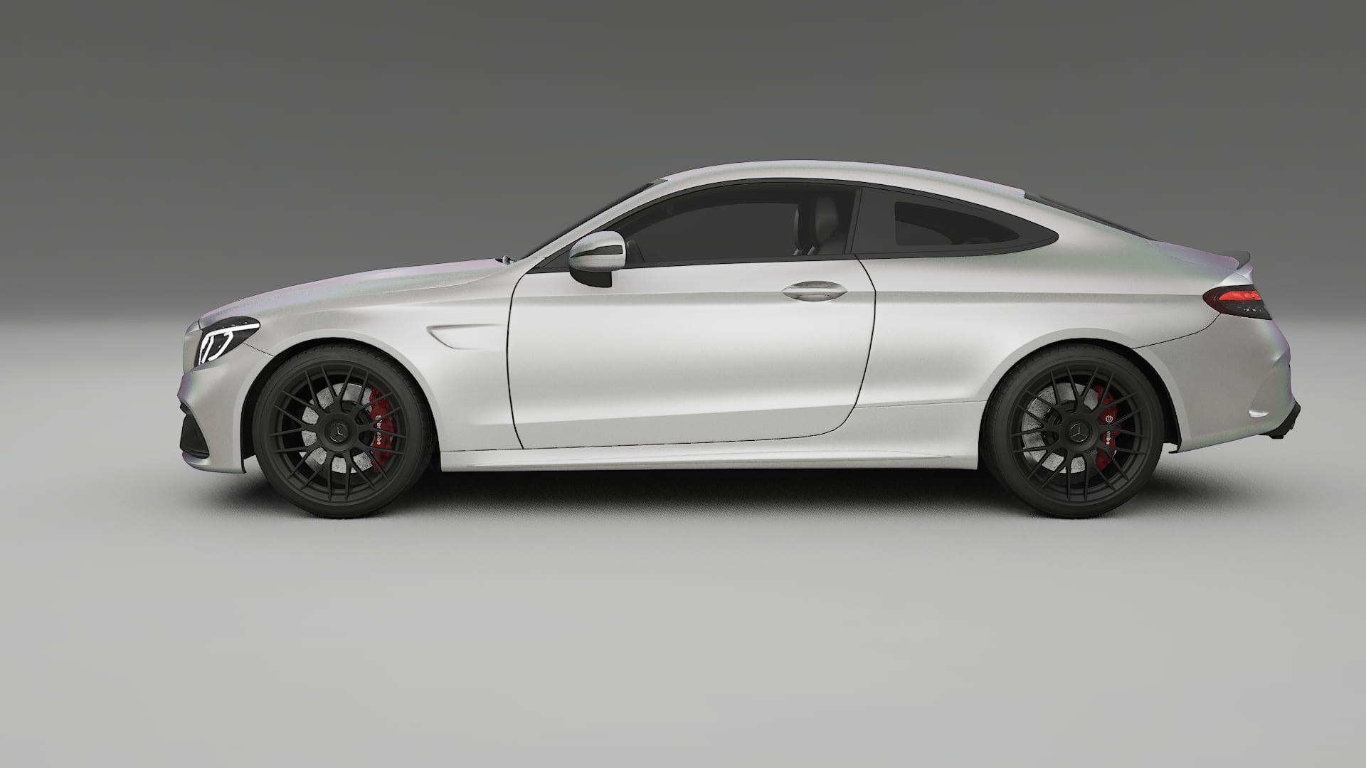 Mercedes C63 AMG W205 Coupe TPU Lackschutzfolie | NEBULA Farbwechsel PPF – Komplett-Vorgeschnittener Kit