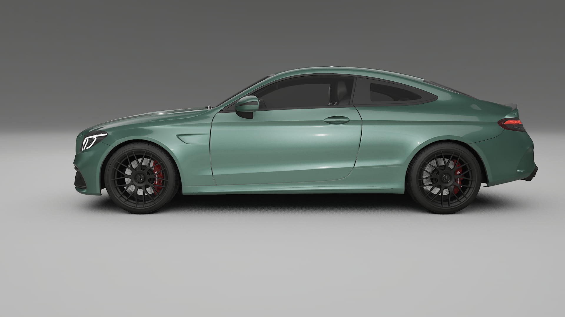 Mercedes C63 AMG W205 Coupe TPU Lackschutzfolie | EVERGREEN Farbwechsel PPF – Komplett-Vorgeschnittener Kit