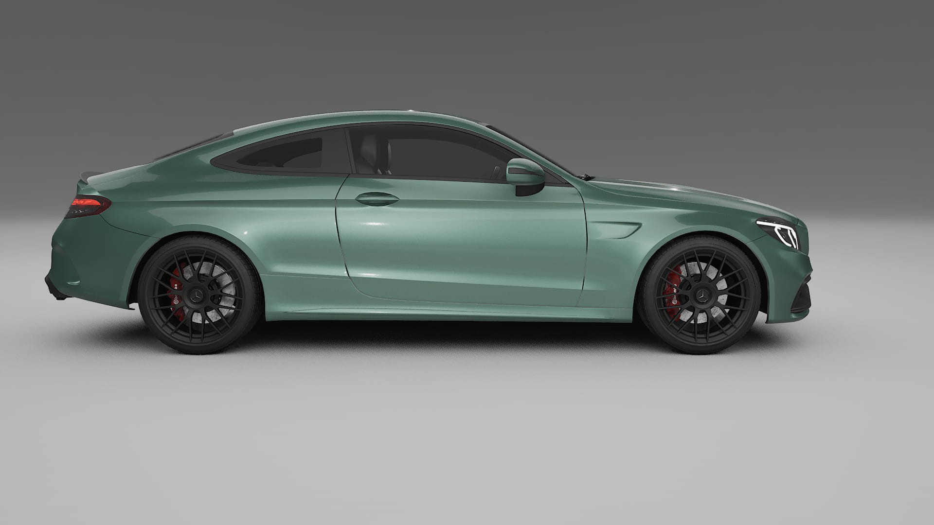 Mercedes C63 AMG W205 Coupe TPU Lackschutzfolie | EVERGREEN Farbwechsel PPF – Komplett-Vorgeschnittener Kit