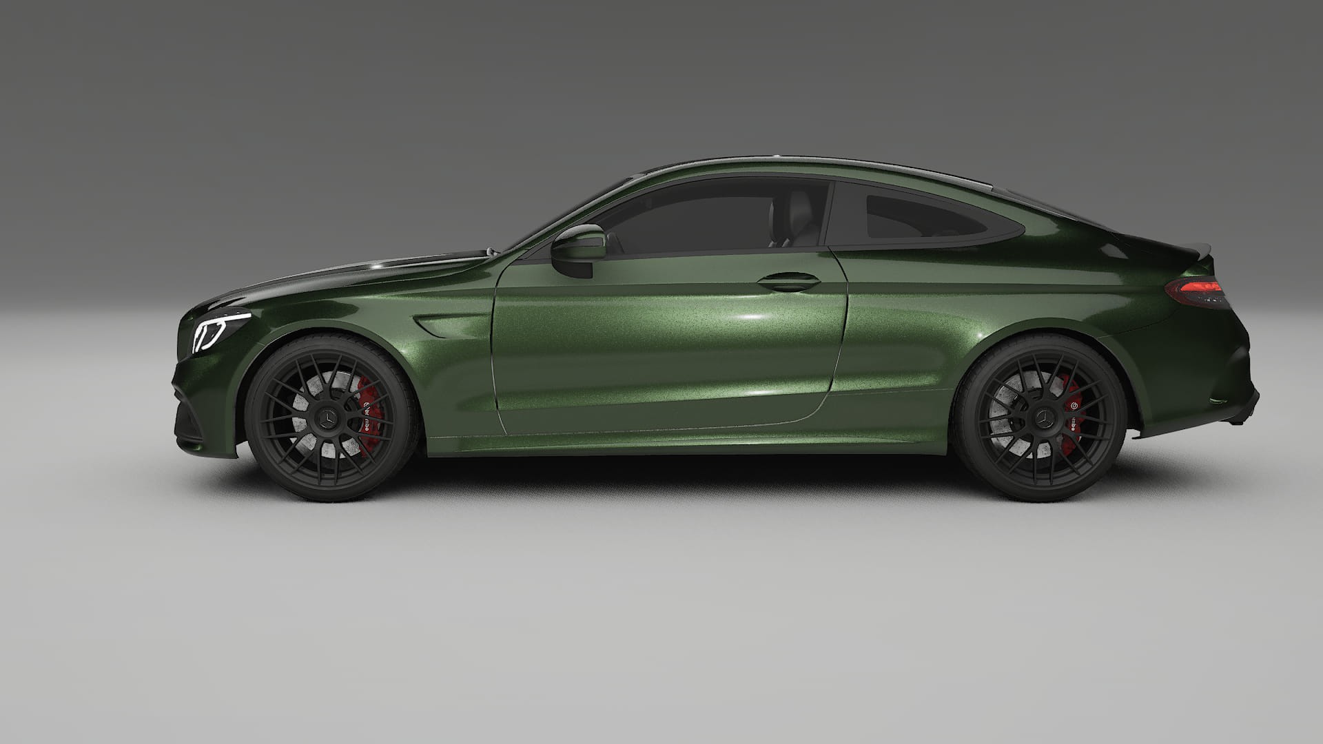 Mercedes C63 AMG W205 Coupe TPU Lackschutzfolie | LAGOON Farbwechsel PPF – Komplett-Vorgeschnittener Kit