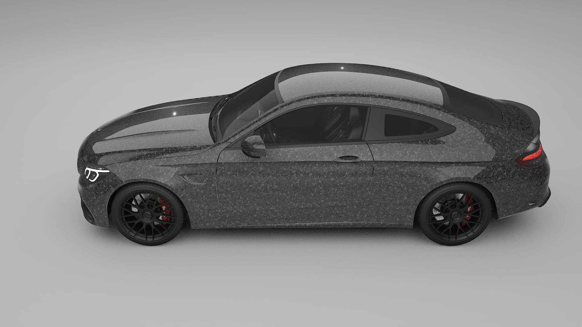 Mercedes C63 AMG W205 Coupe TPU Lackschutzfolie | FORGED S Farbwechsel PPF – Komplett-Vorgeschnittener Kit