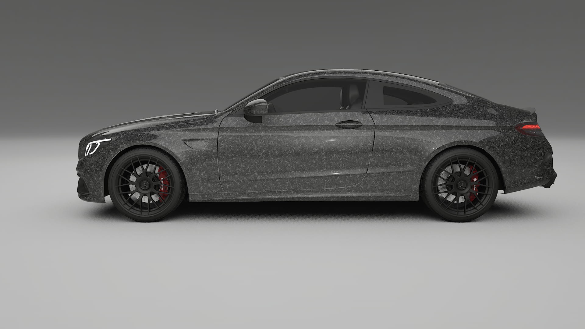 Mercedes C63 AMG W205 Coupe TPU Lackschutzfolie | FORGED S Farbwechsel PPF – Komplett-Vorgeschnittener Kit