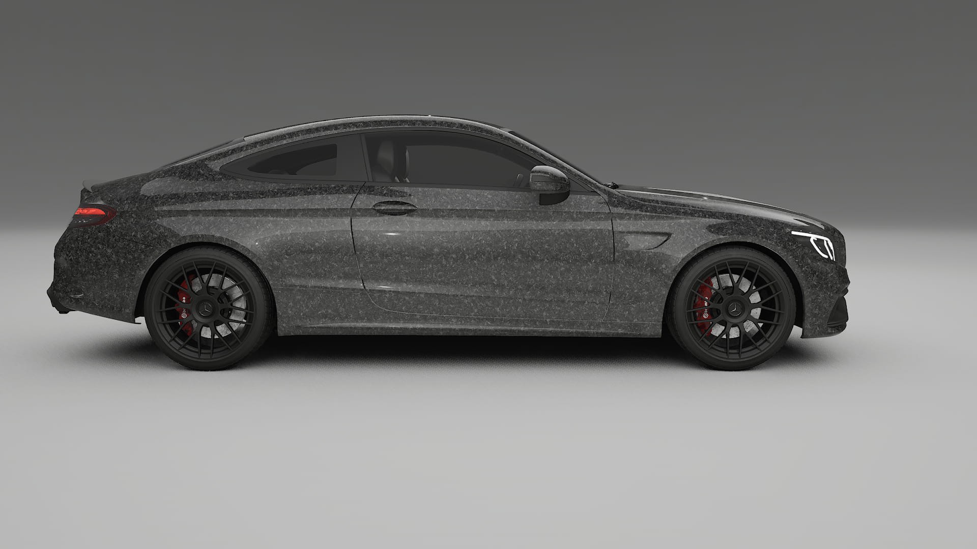 Mercedes C63 AMG W205 Coupe TPU Lackschutzfolie | FORGED S Farbwechsel PPF – Komplett-Vorgeschnittener Kit