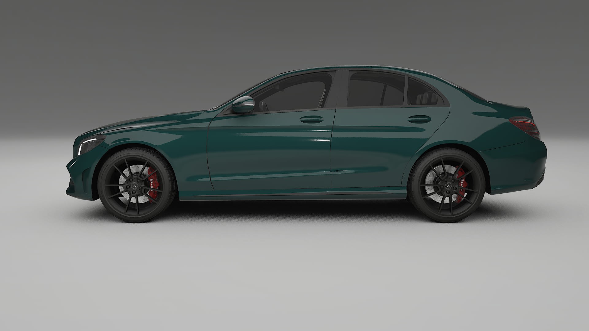 Mercedes C Class W205 AMG sedan TPU Lackschutzfolie | INFERNO Farbwechsel PPF – Komplett-Vorgeschnittener Kit