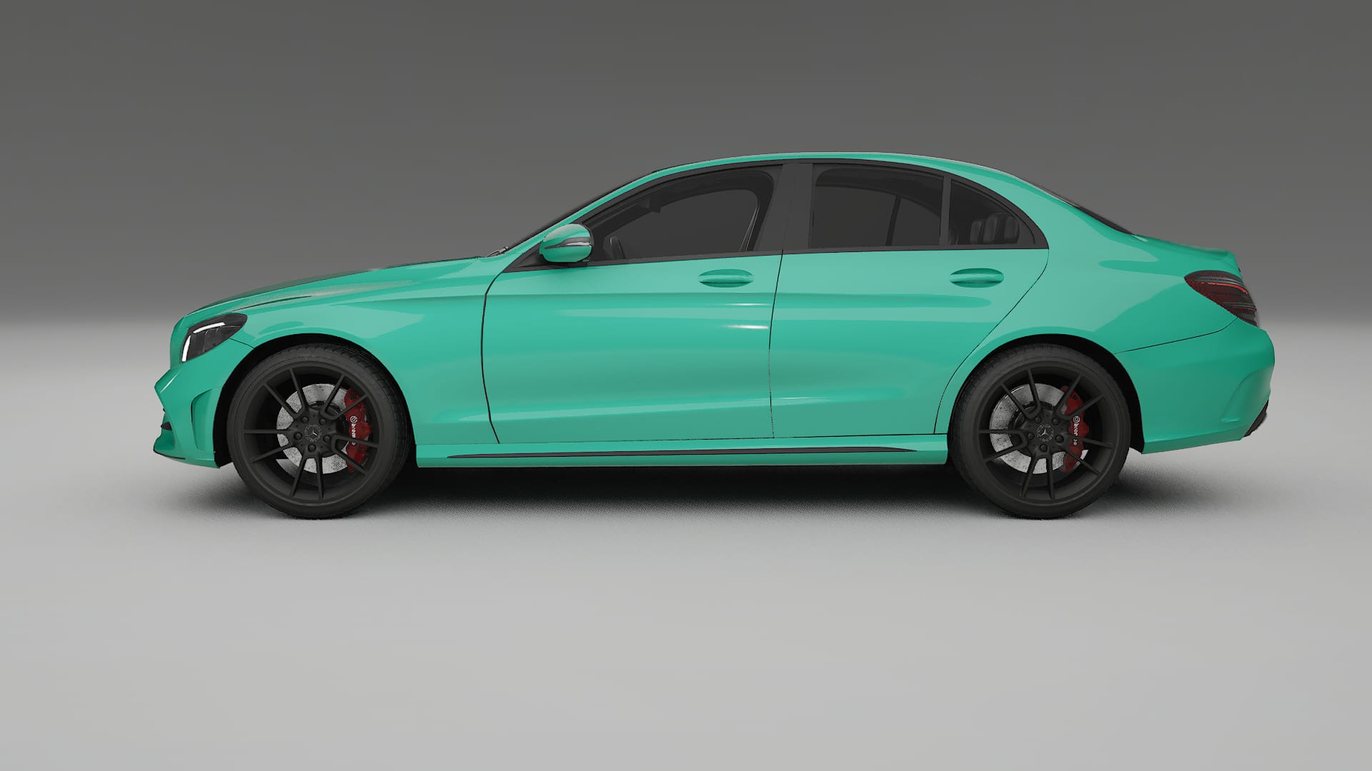 Mercedes C Class W205 AMG sedan TPU Lackschutzfolie | JEWEL Farbwechsel PPF – Komplett-Vorgeschnittener Kit