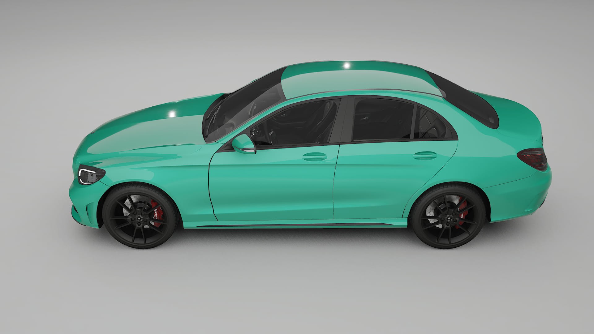 Mercedes C Class W205 AMG sedan TPU Lackschutzfolie | JEWEL Farbwechsel PPF – Komplett-Vorgeschnittener Kit