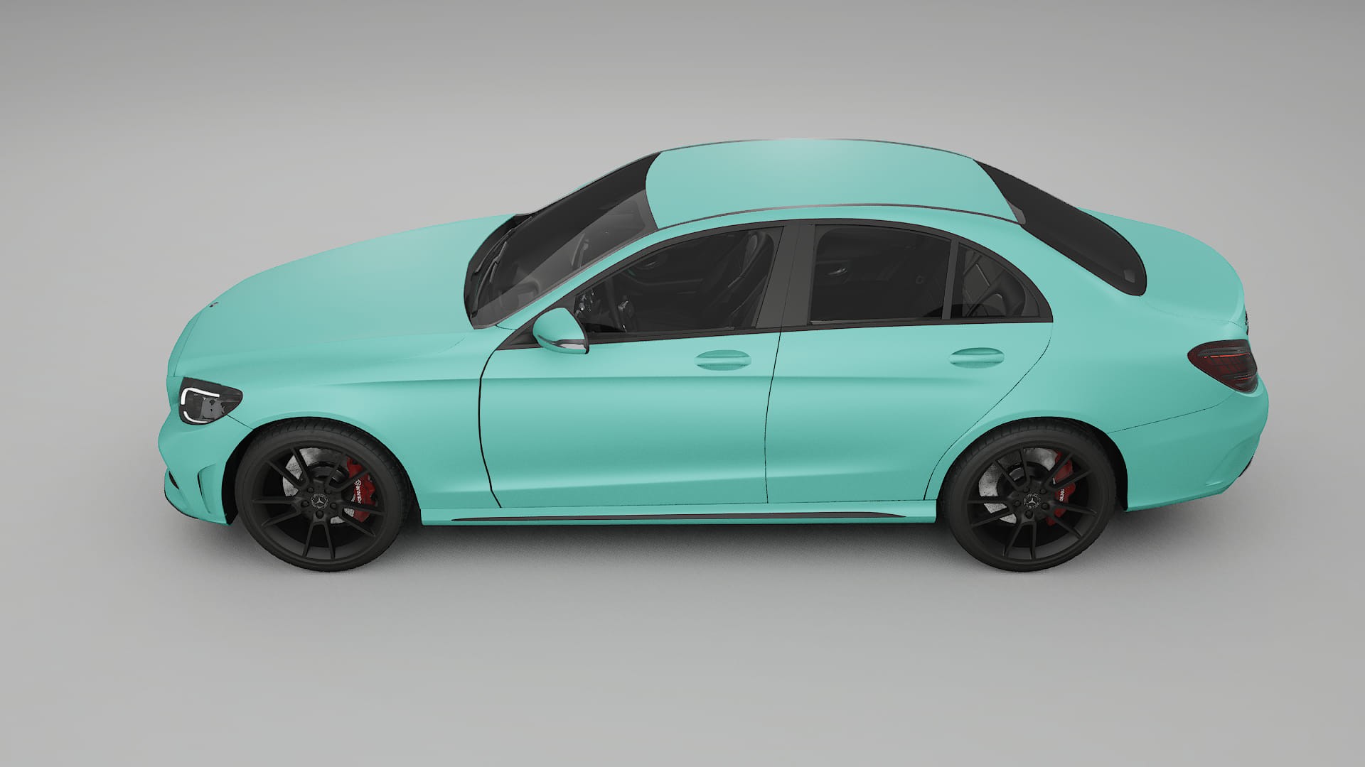 Mercedes C Class W205 AMG sedan TPU Lackschutzfolie | FROST Farbwechsel PPF – Komplett-Vorgeschnittener Kit