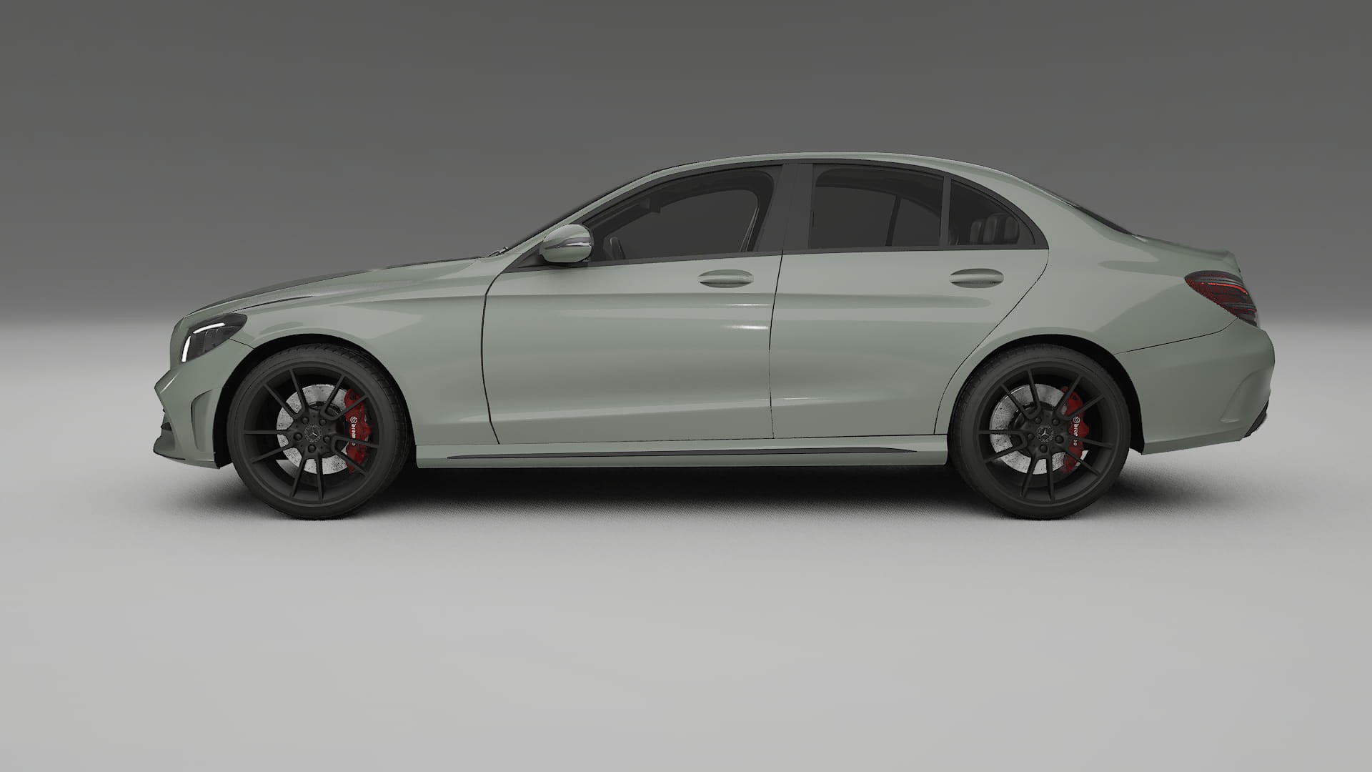 Mercedes C Class W205 AMG sedan TPU Lackschutzfolie | SLATE Farbwechsel PPF – Komplett-Vorgeschnittener Kit