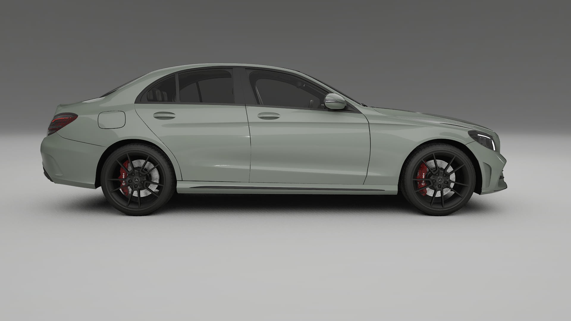 Mercedes C Class W205 AMG sedan TPU Lackschutzfolie | SLATE Farbwechsel PPF – Komplett-Vorgeschnittener Kit