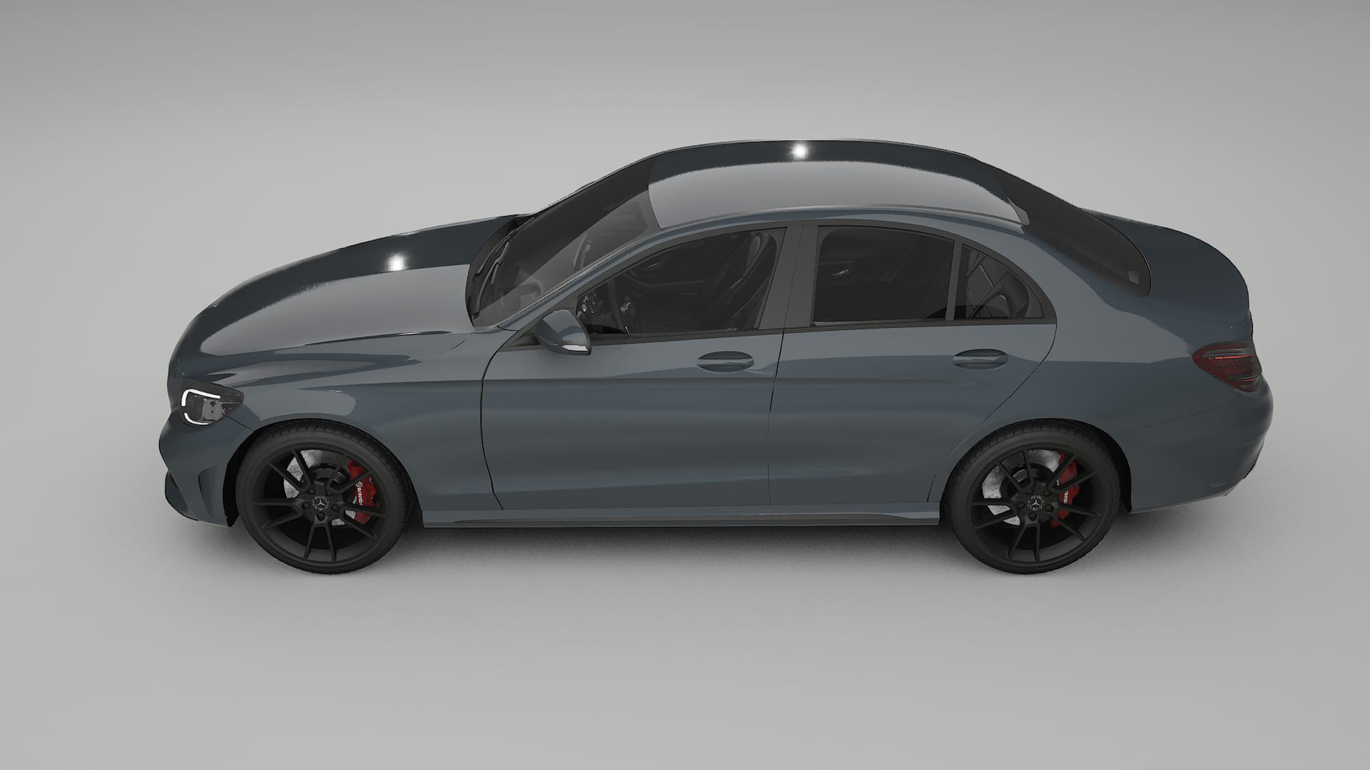 Mercedes C Class W205 AMG sedan TPU Lackschutzfolie | GRANITE Farbwechsel PPF – Komplett-Vorgeschnittener Kit