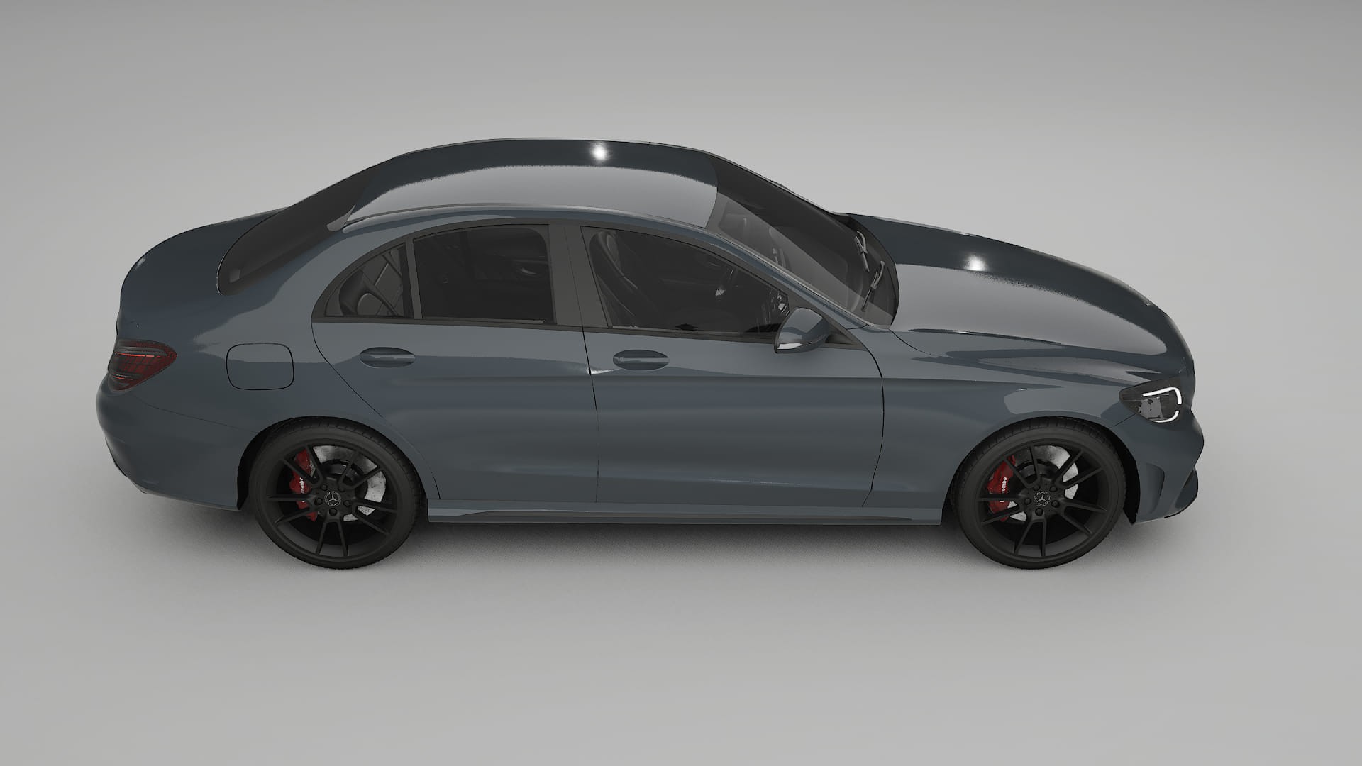 Mercedes C Class W205 AMG sedan TPU Lackschutzfolie | GRANITE Farbwechsel PPF – Komplett-Vorgeschnittener Kit