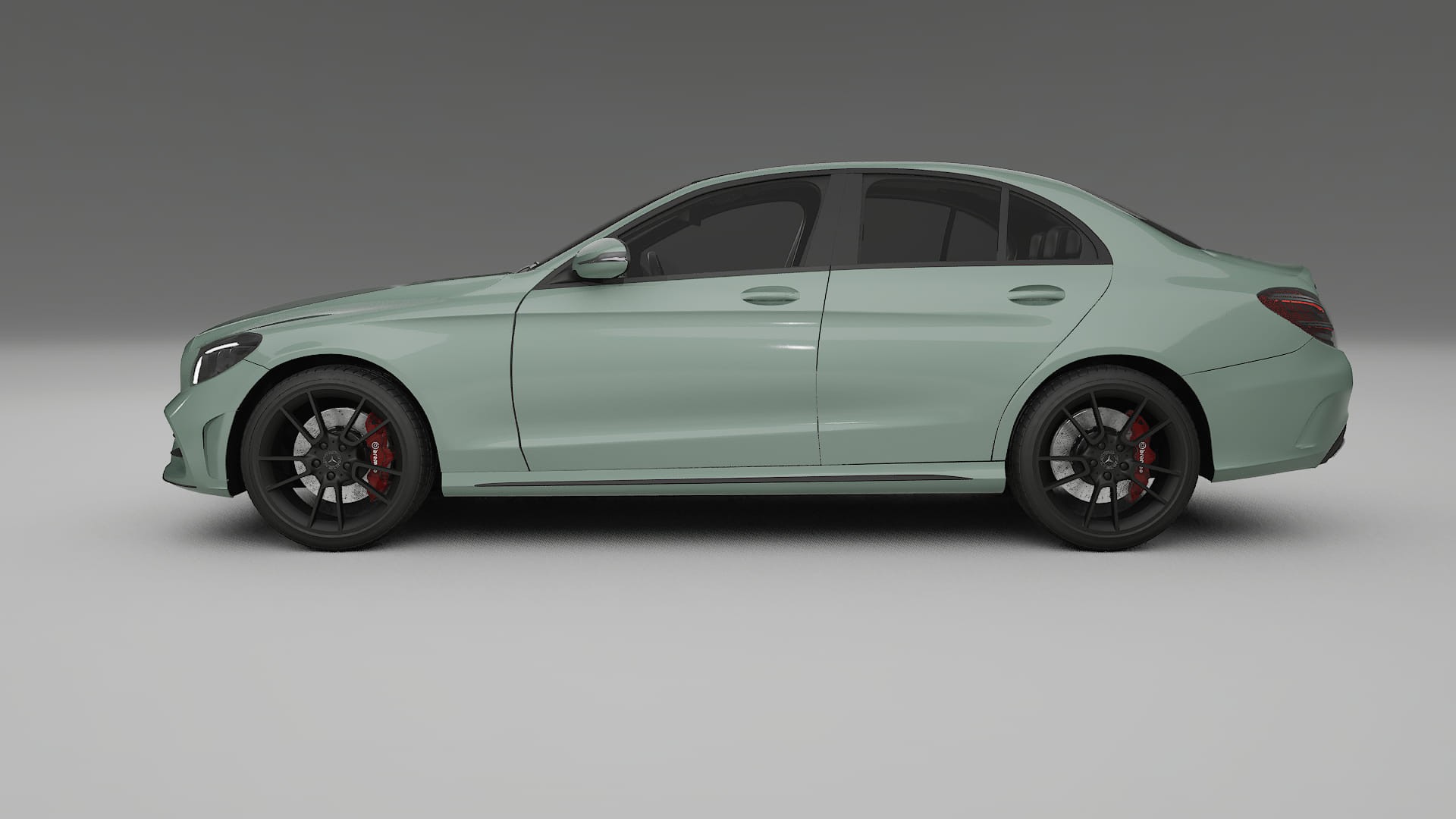 Mercedes C Class W205 AMG sedan TPU Lackschutzfolie | CINDER Farbwechsel PPF – Komplett-Vorgeschnittener Kit