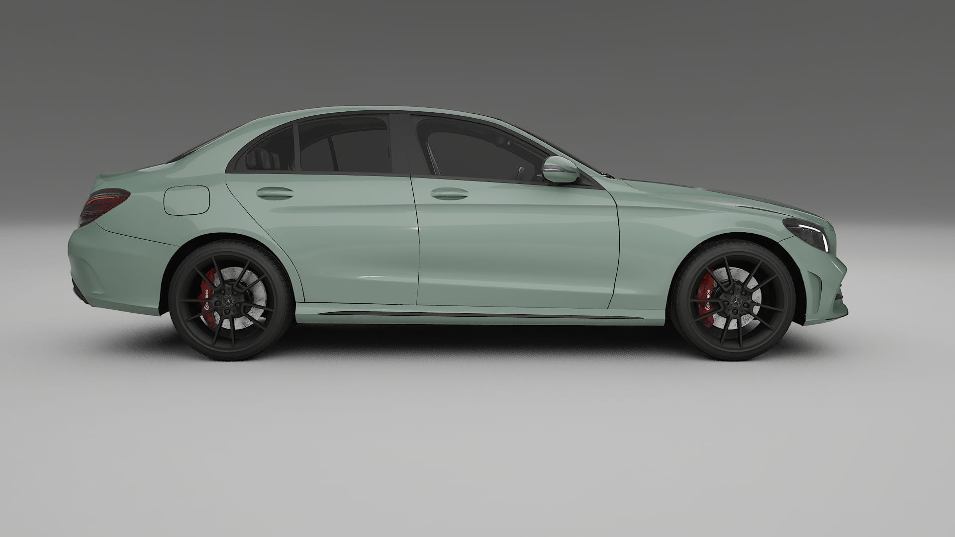 Mercedes C Class W205 AMG sedan TPU Lackschutzfolie | CINDER Farbwechsel PPF – Komplett-Vorgeschnittener Kit