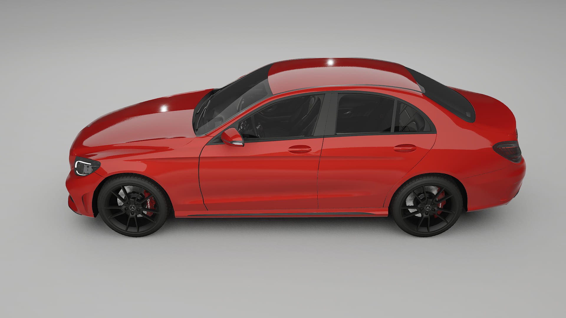 Mercedes C Class W205 AMG sedan TPU Lackschutzfolie | BLAZE Farbwechsel PPF – Komplett-Vorgeschnittener Kit