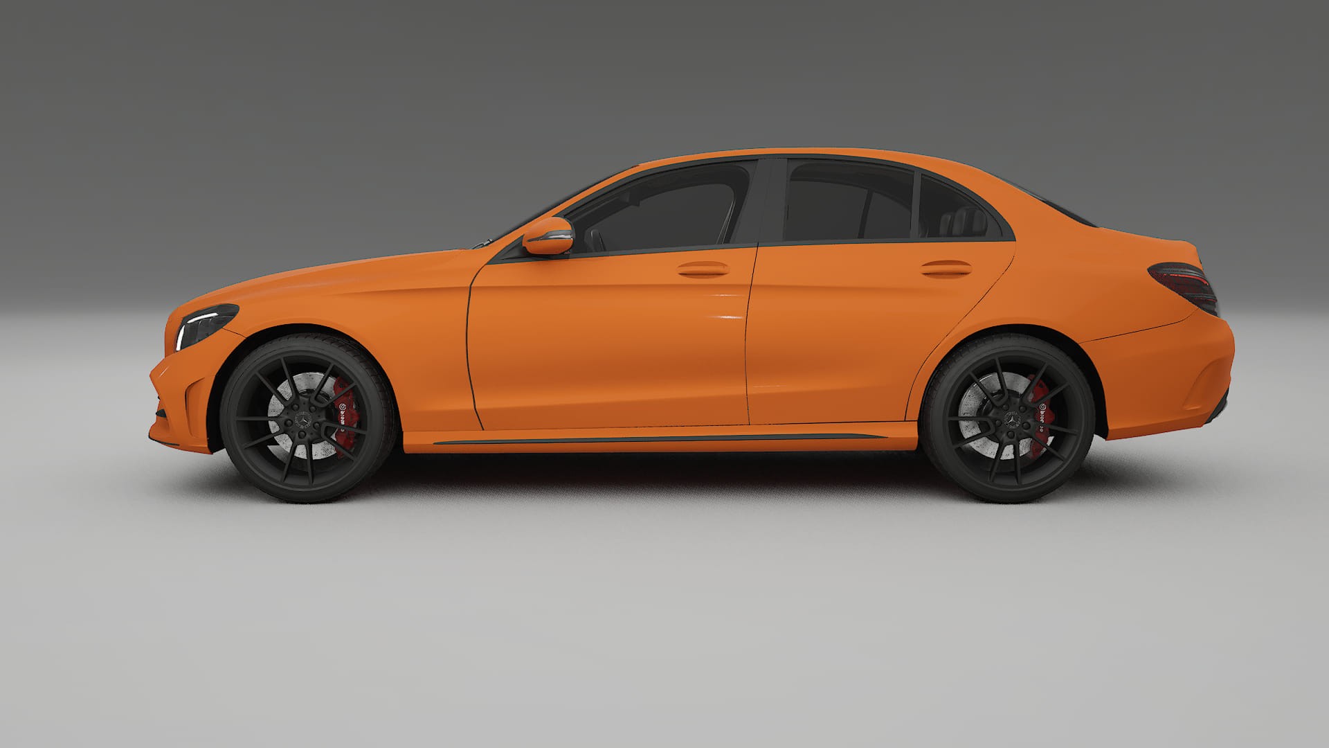 Mercedes C Class W205 AMG sedan TPU Lackschutzfolie | ROCKET Farbwechsel PPF – Komplett-Vorgeschnittener Kit
