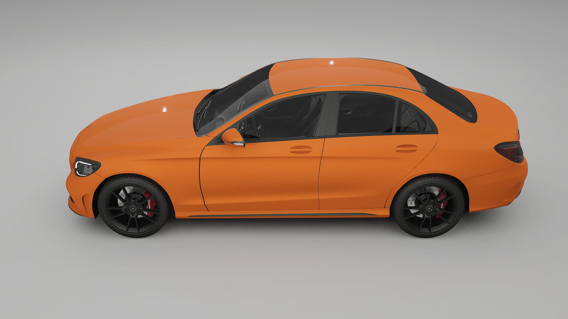 Mercedes C Class W205 AMG sedan TPU Lackschutzfolie | ROCKET Farbwechsel PPF – Komplett-Vorgeschnittener Kit