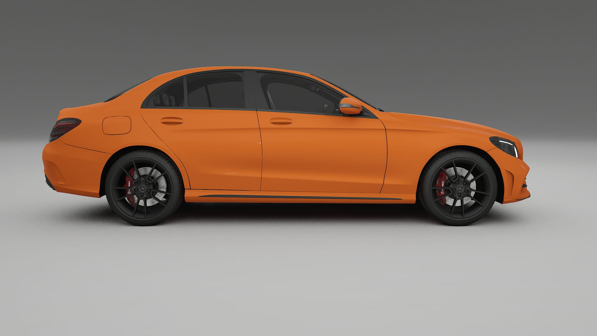 Mercedes C Class W205 AMG sedan TPU Lackschutzfolie | ROCKET Farbwechsel PPF – Komplett-Vorgeschnittener Kit