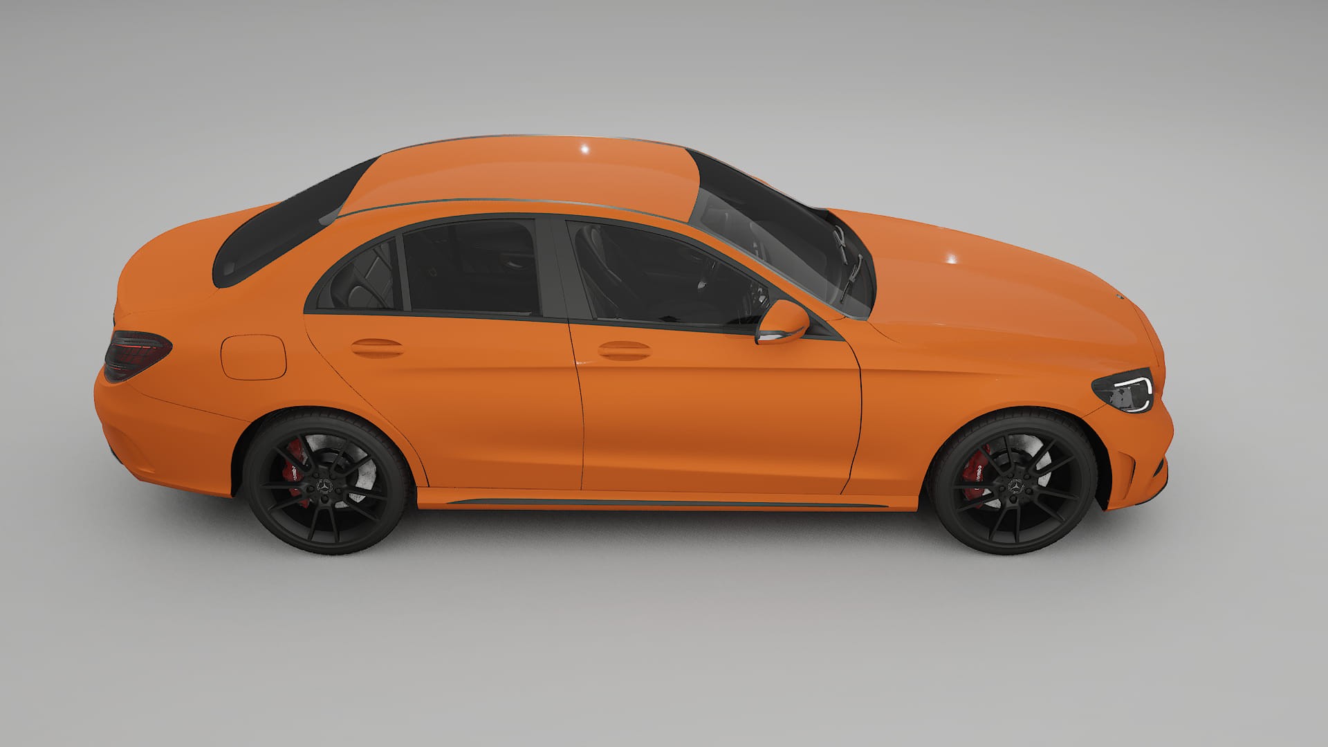 Mercedes C Class W205 AMG sedan TPU Lackschutzfolie | ROCKET Farbwechsel PPF – Komplett-Vorgeschnittener Kit