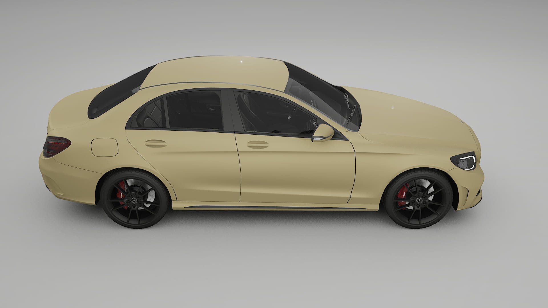 Mercedes C Class W205 AMG sedan TPU Lackschutzfolie | SAND Farbwechsel PPF – Komplett-Vorgeschnittener Kit