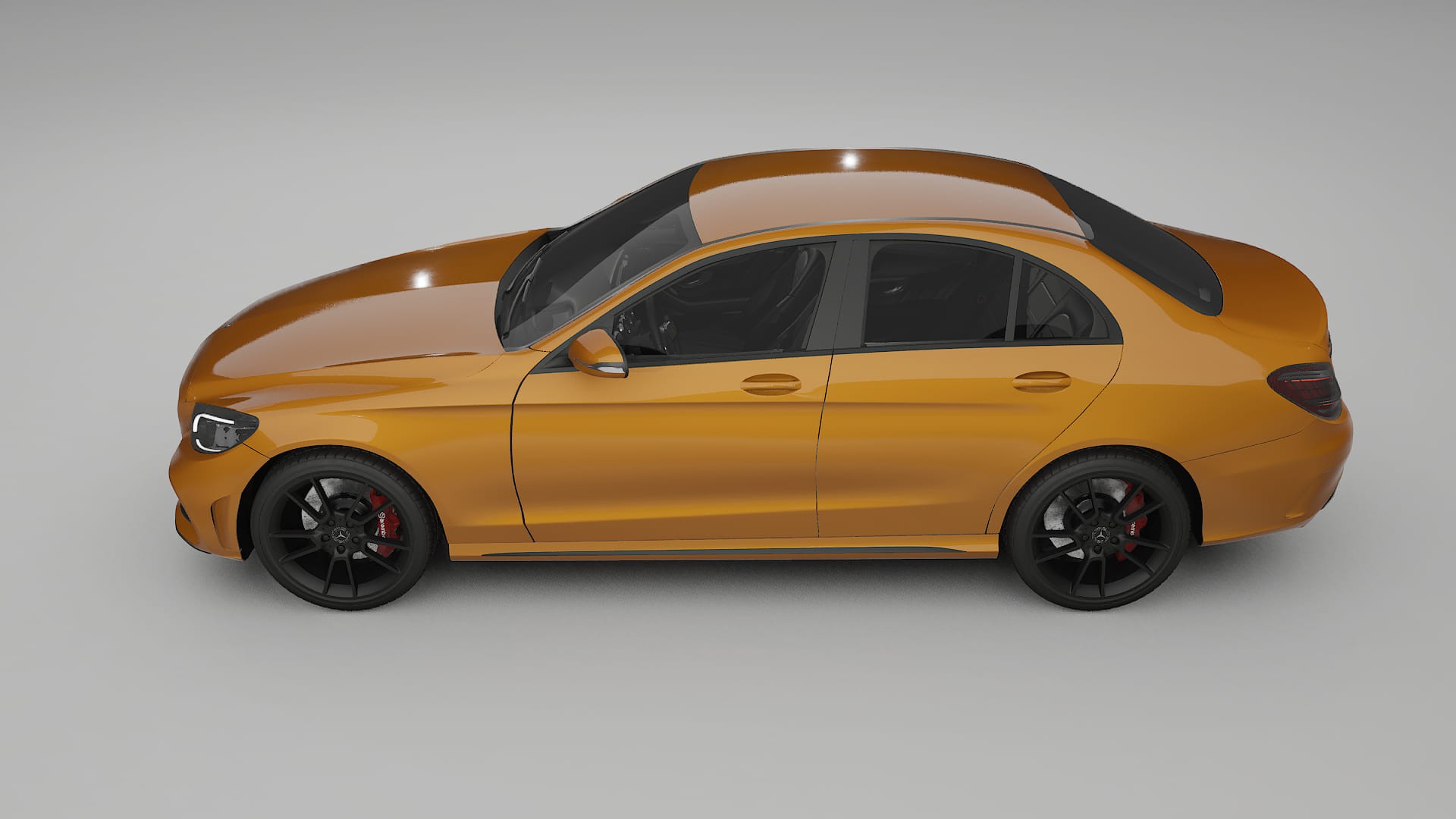 Mercedes C Class W205 AMG sedan TPU Lackschutzfolie | DAISY Farbwechsel PPF – Komplett-Vorgeschnittener Kit