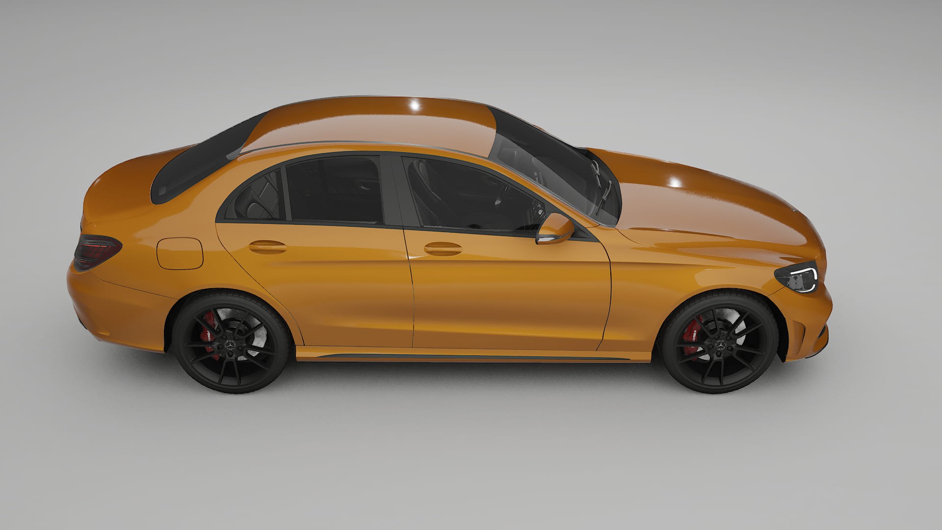 Mercedes C Class W205 AMG sedan TPU Lackschutzfolie | DAISY Farbwechsel PPF – Komplett-Vorgeschnittener Kit
