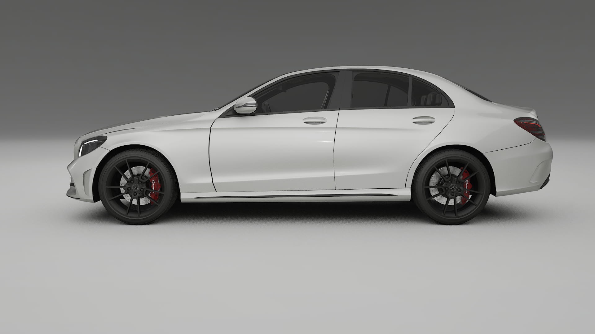 Mercedes C Class W205 AMG sedan TPU Lackschutzfolie | PEARL Farbwechsel PPF – Komplett-Vorgeschnittener Kit
