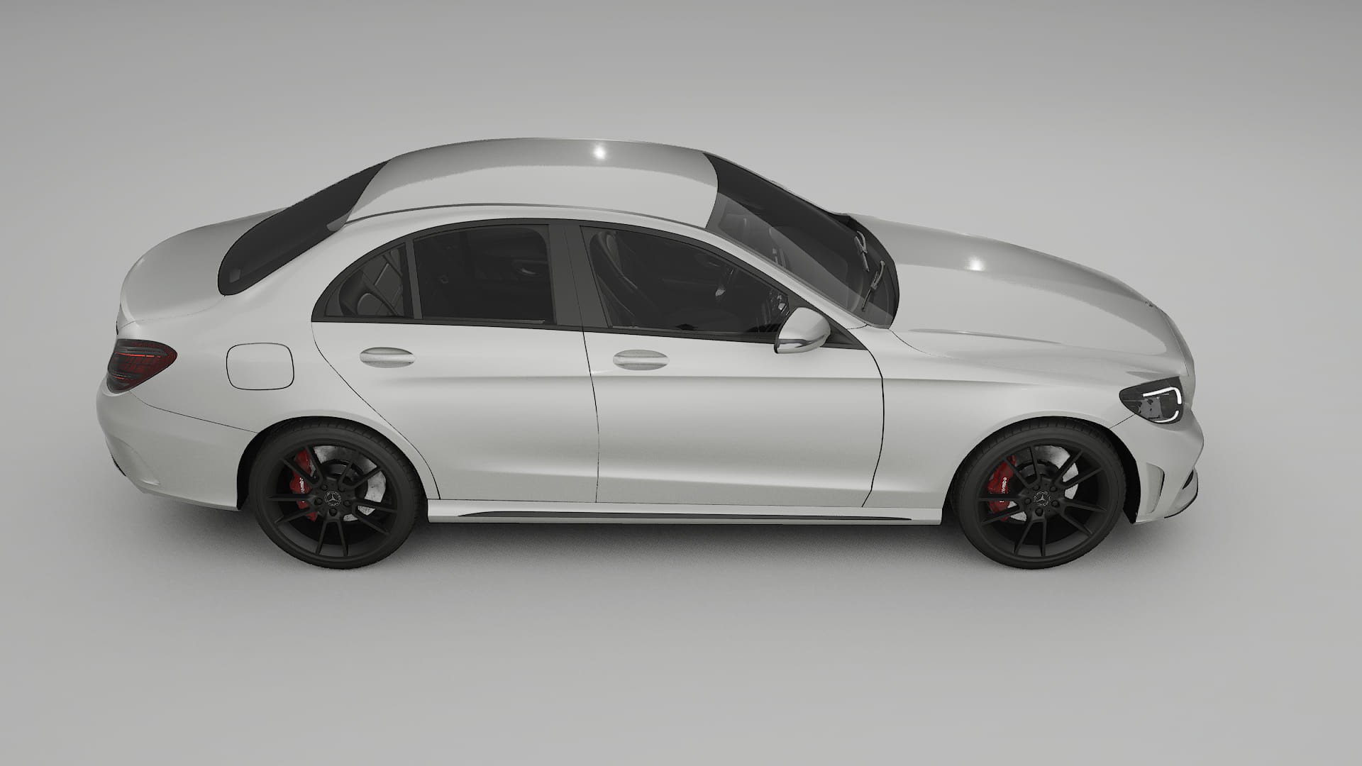 Mercedes C Class W205 AMG sedan TPU Lackschutzfolie | PEARL Farbwechsel PPF – Komplett-Vorgeschnittener Kit