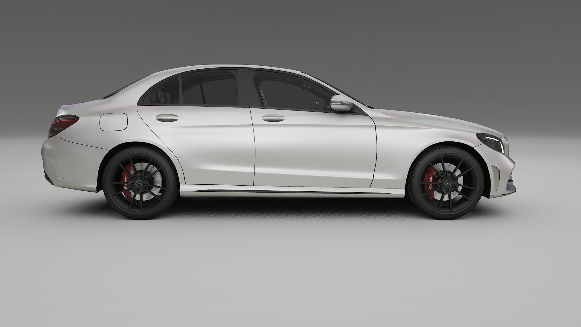 Mercedes C Class W205 AMG sedan TPU Lackschutzfolie | NEBULA Farbwechsel PPF – Komplett-Vorgeschnittener Kit
