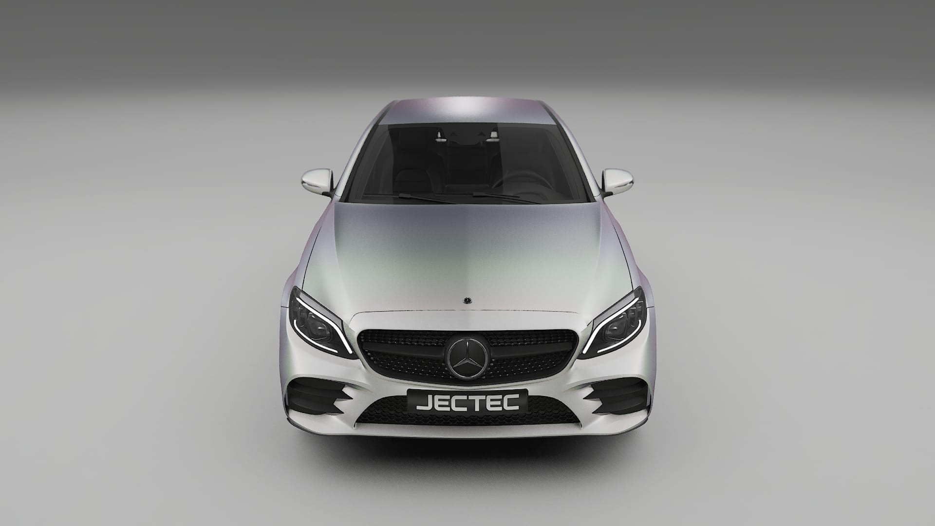 Mercedes C Class W205 AMG sedan TPU Lackschutzfolie | NEBULA Farbwechsel PPF – Komplett-Vorgeschnittener Kit