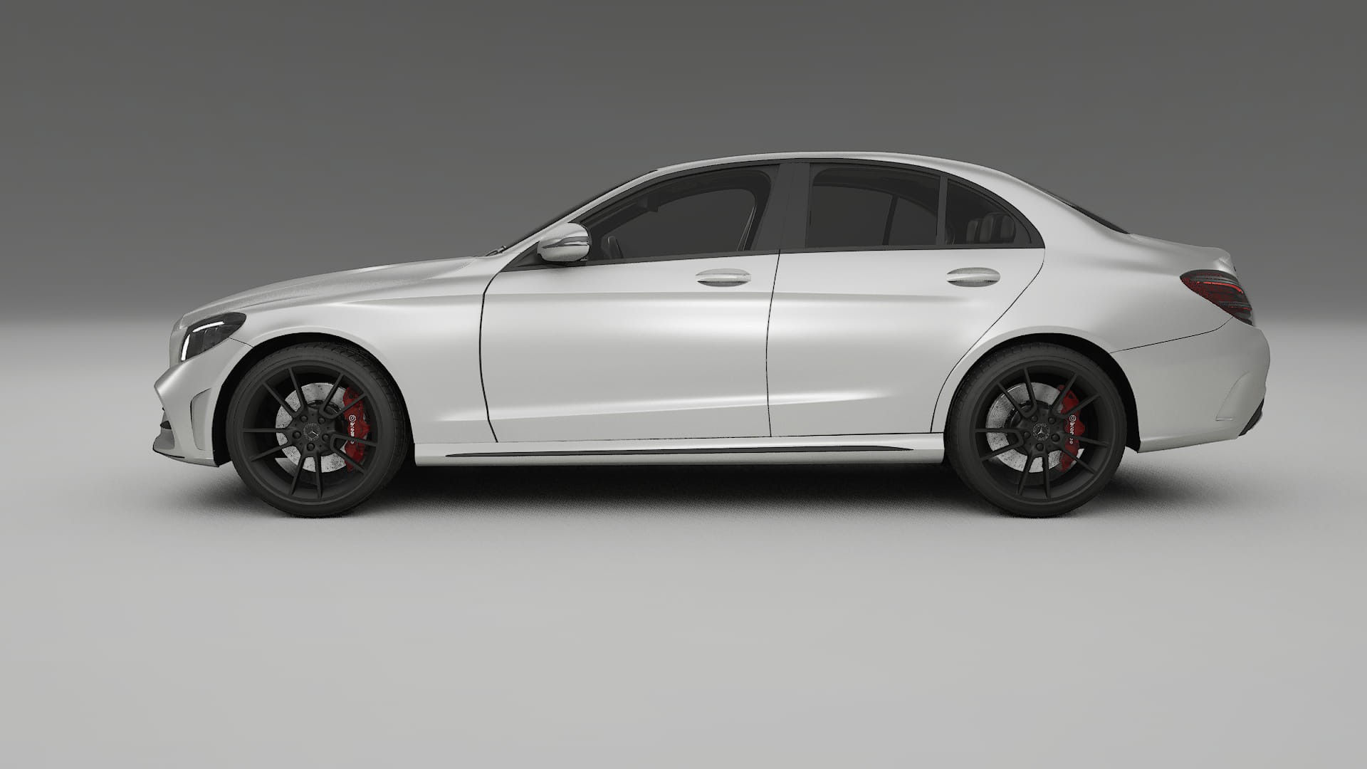 Mercedes C Class W205 AMG sedan TPU Lackschutzfolie | OPAL Farbwechsel PPF – Komplett-Vorgeschnittener Kit