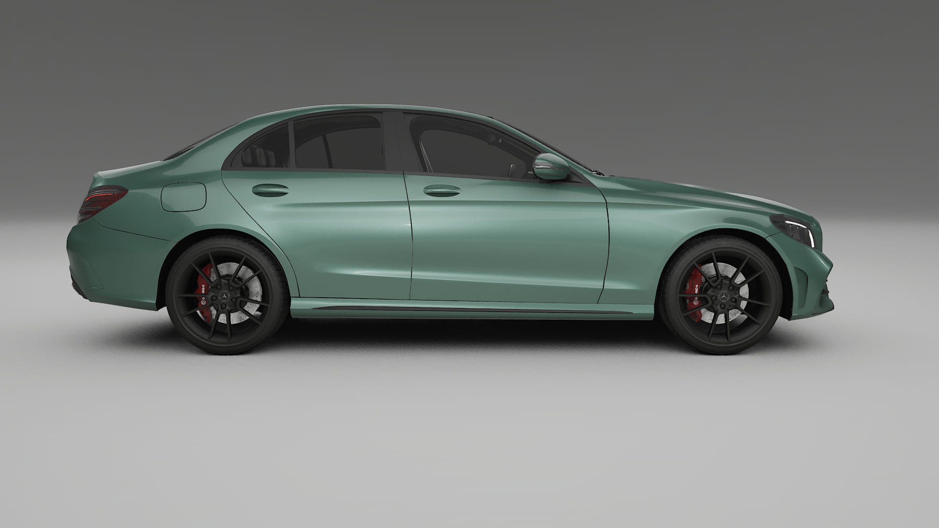Mercedes C Class W205 AMG sedan TPU Lackschutzfolie | EVERGREEN Farbwechsel PPF – Komplett-Vorgeschnittener Kit