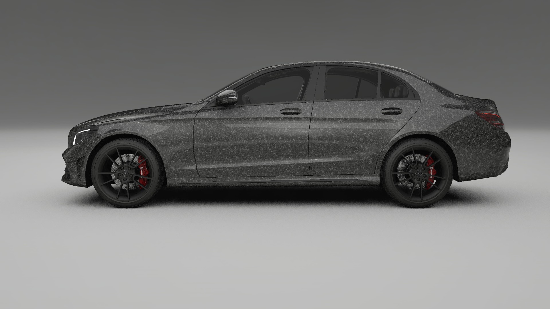 Mercedes C Class W205 AMG sedan TPU Lackschutzfolie | FORGED S Farbwechsel PPF – Komplett-Vorgeschnittener Kit